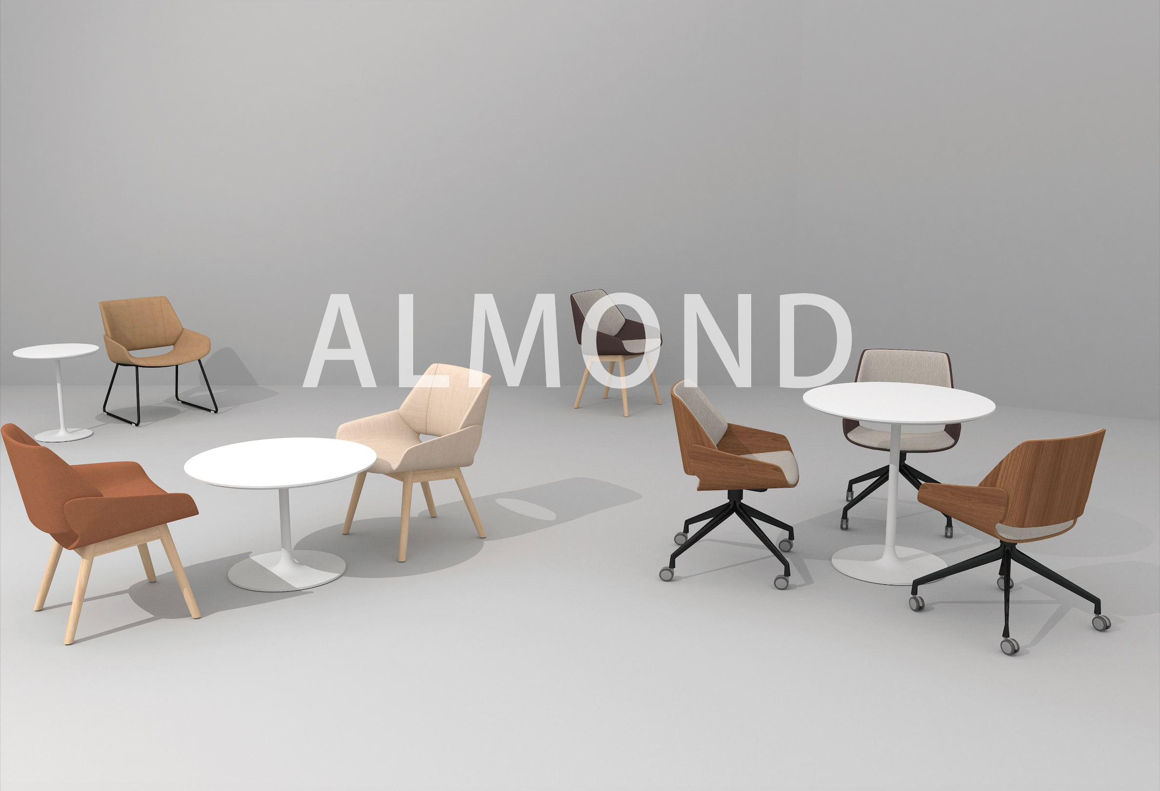 Almond - Office Chair II