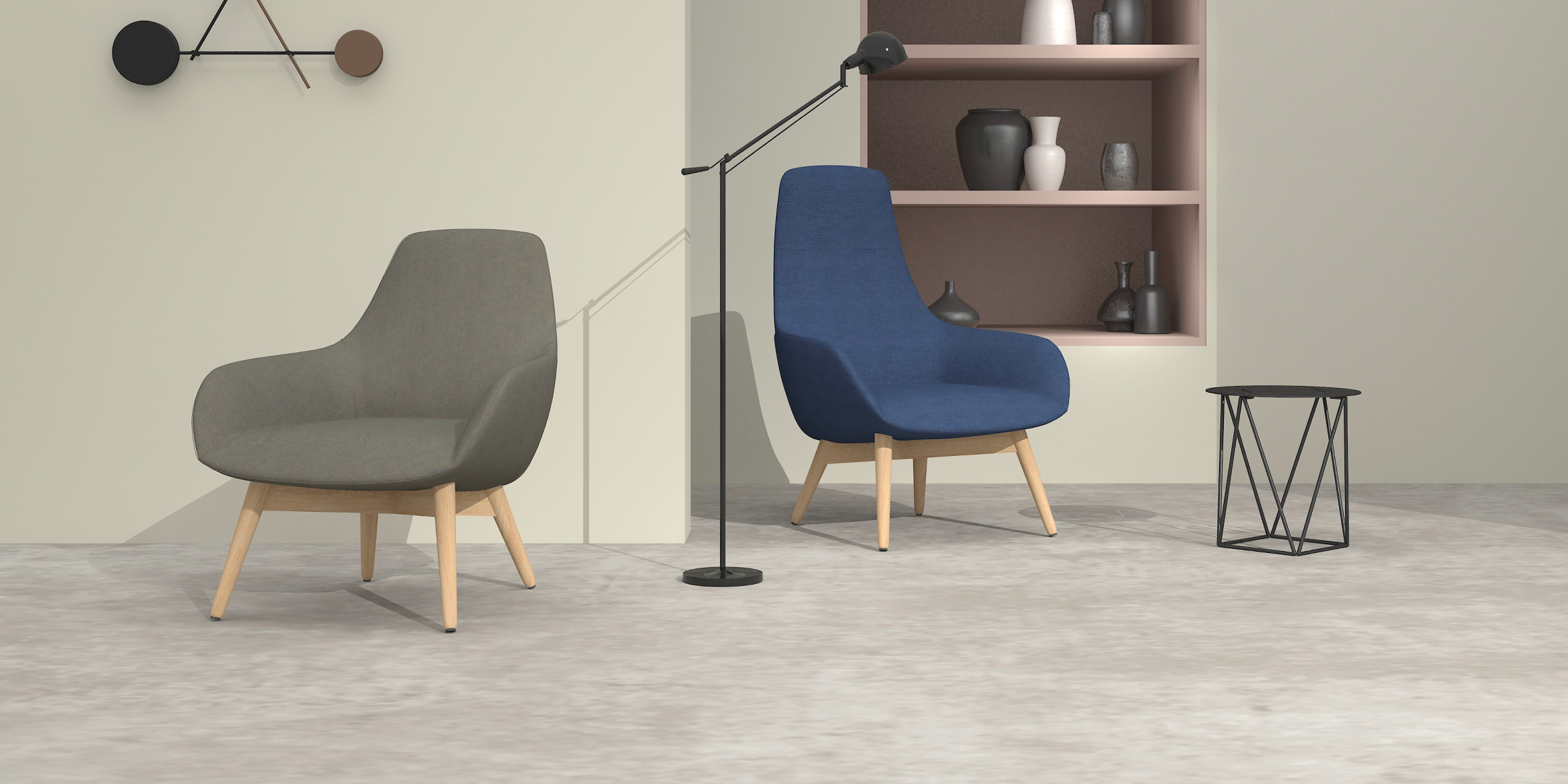 Borders - Lounge Chair
