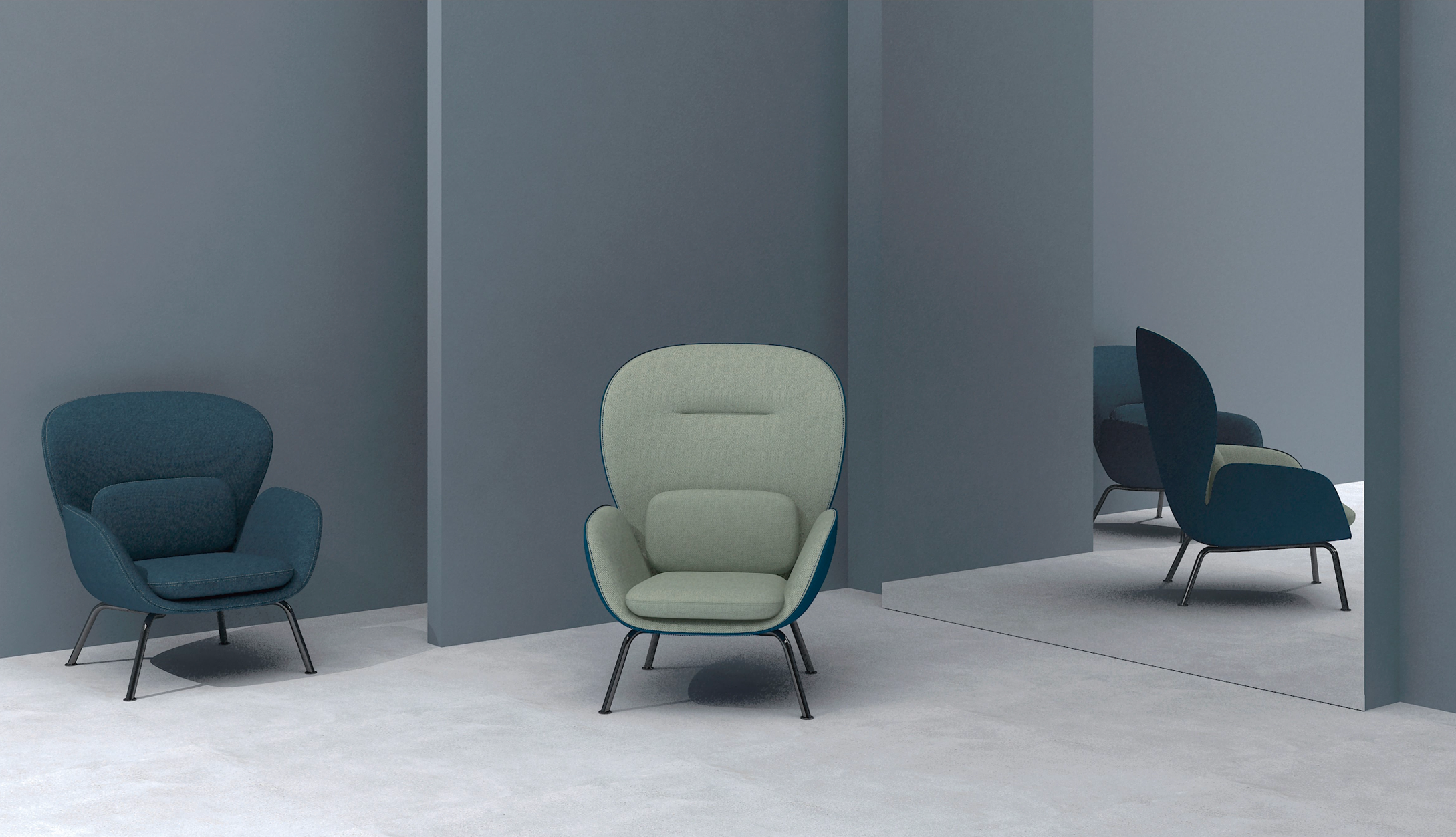 Alien - Lounge Chair (High back)