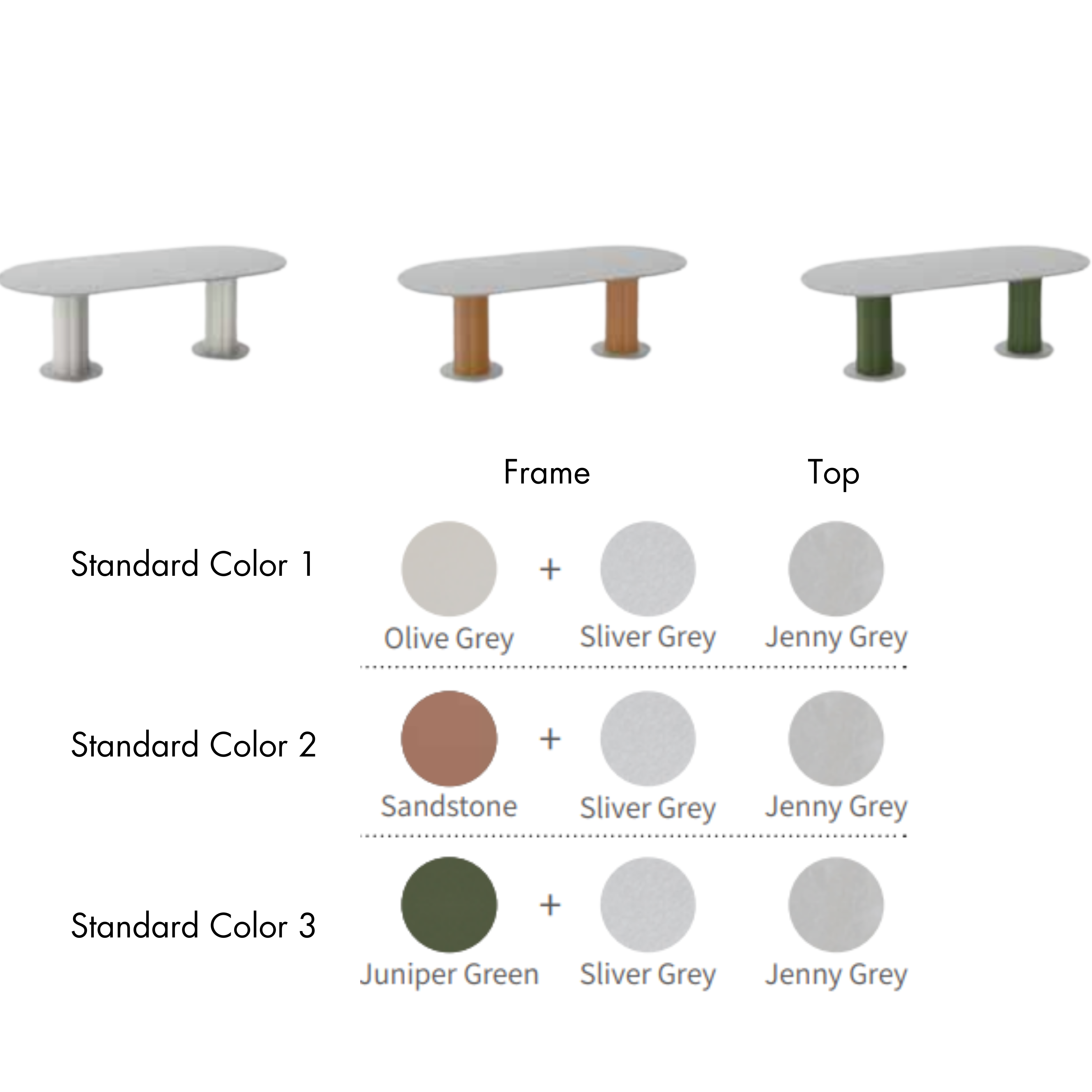 Lotus - Outdoor Long Dining Table