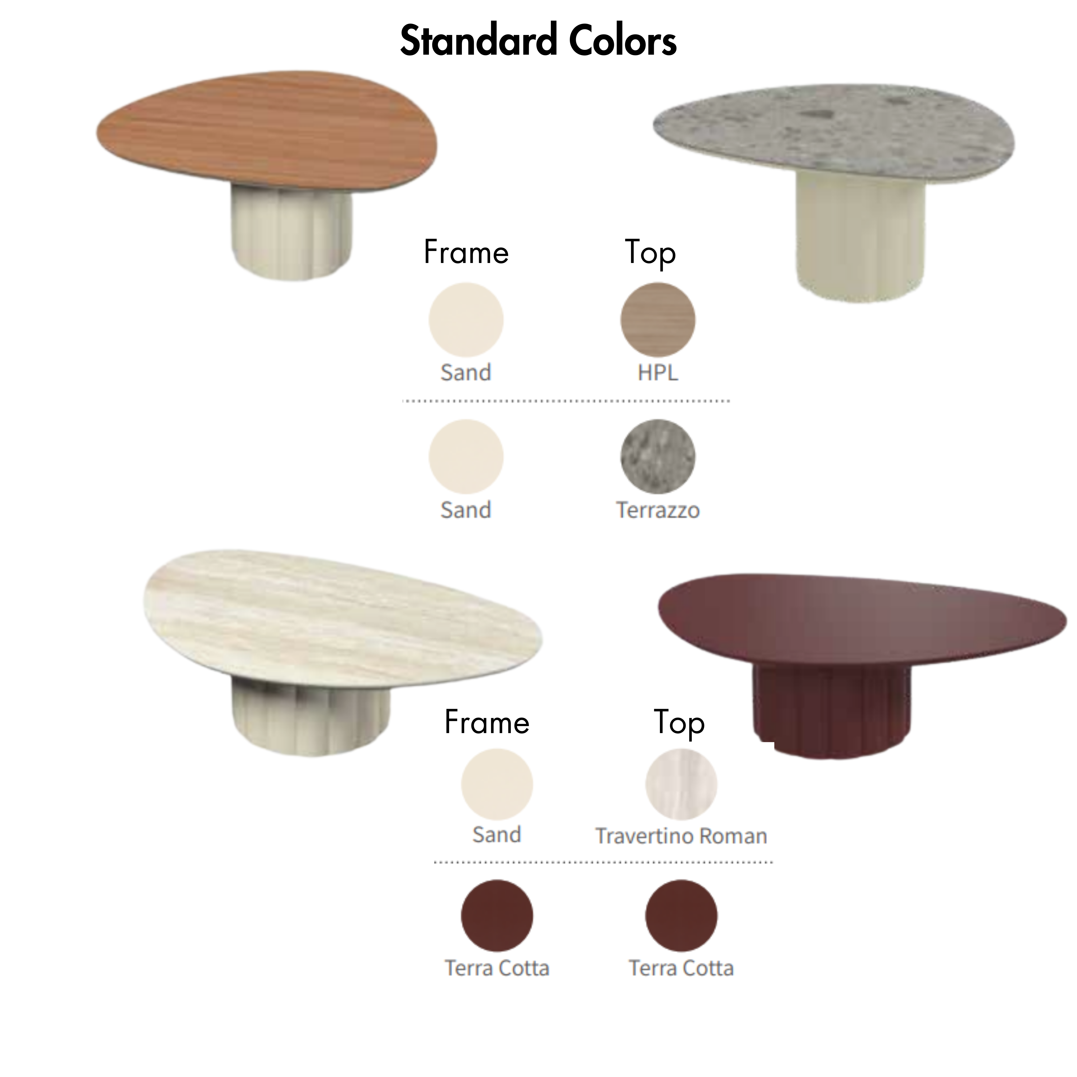 Lotus - Outdoor Coffee Table II