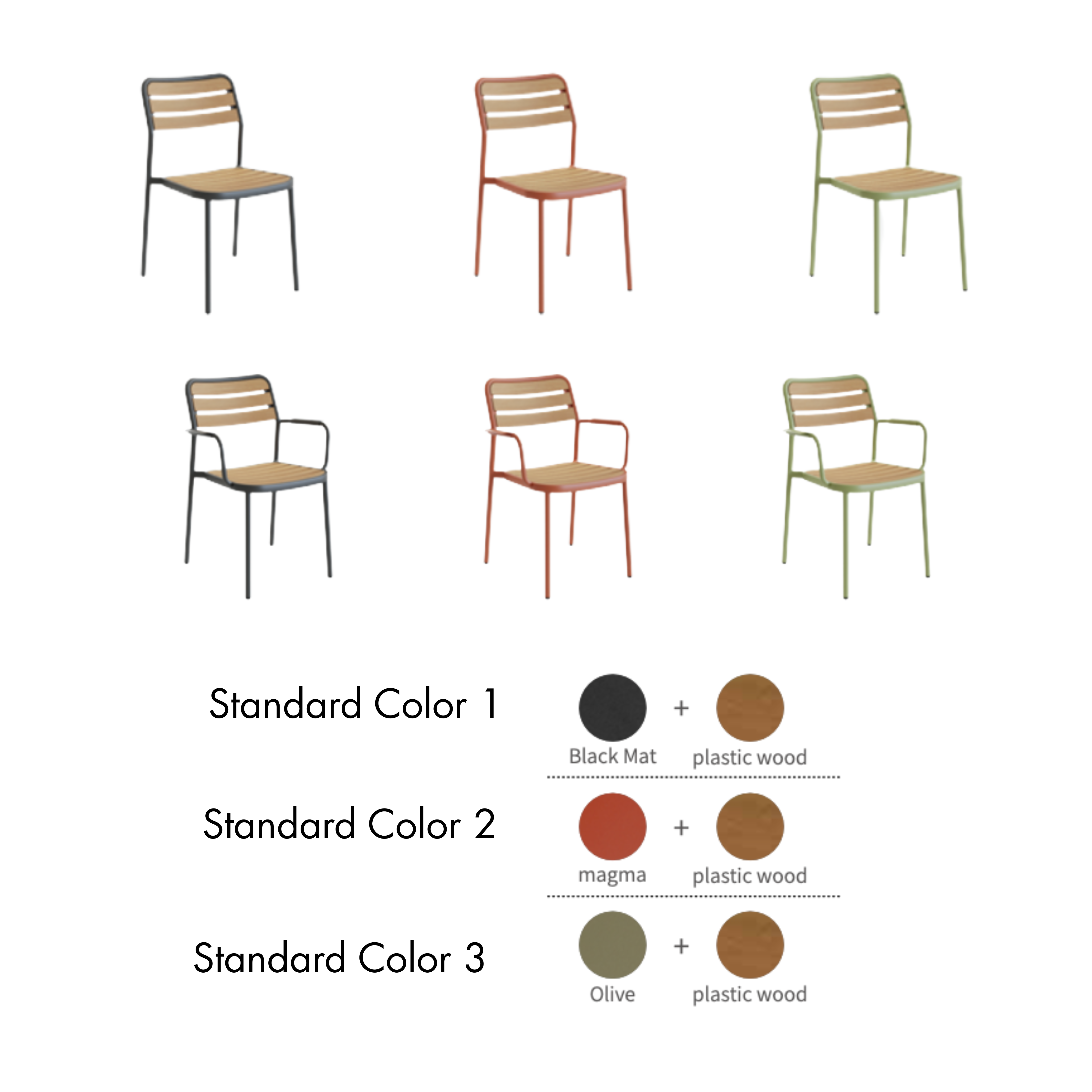 Oval - Outdoor Dining Chair III