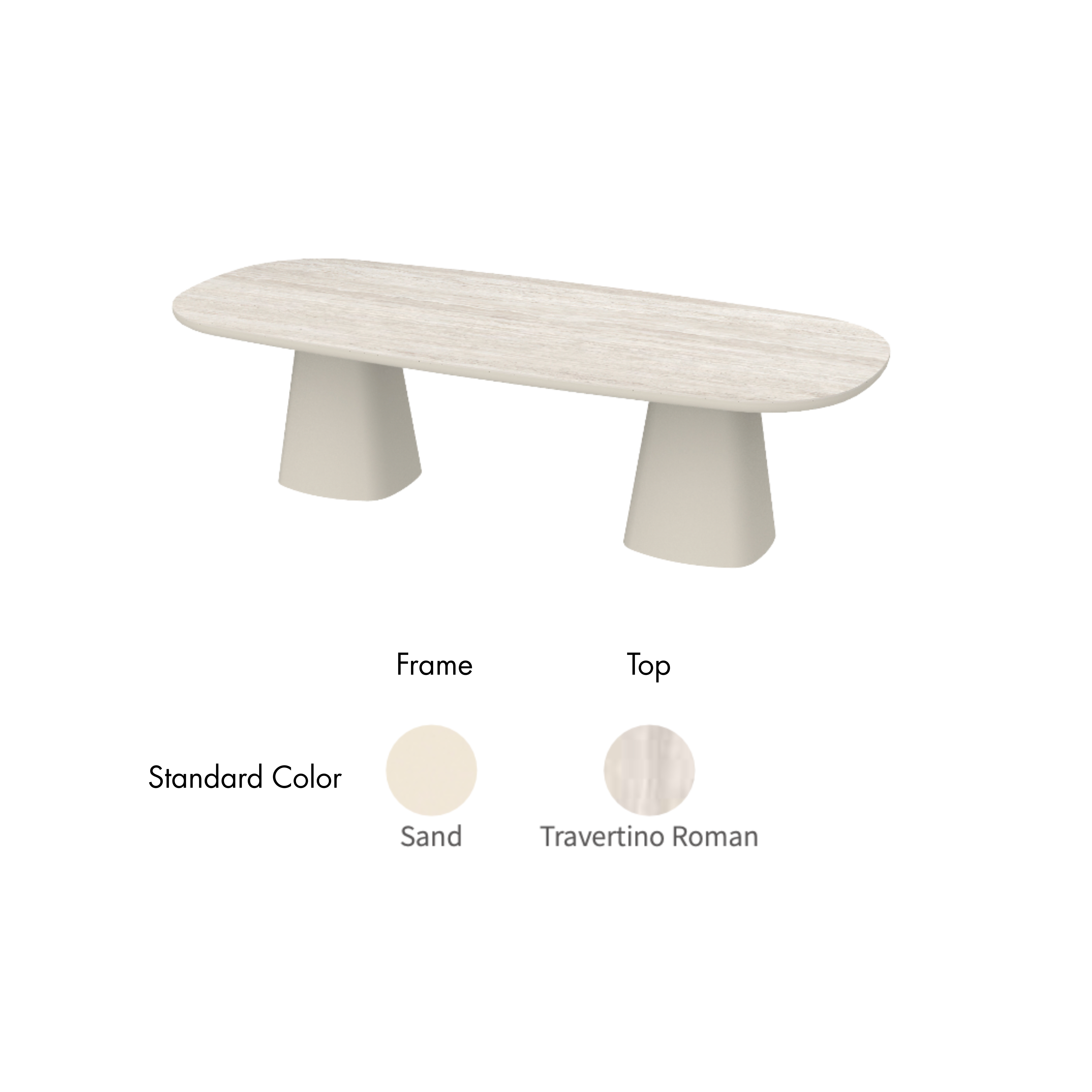 Blocks - Outdoor Long Dining Table