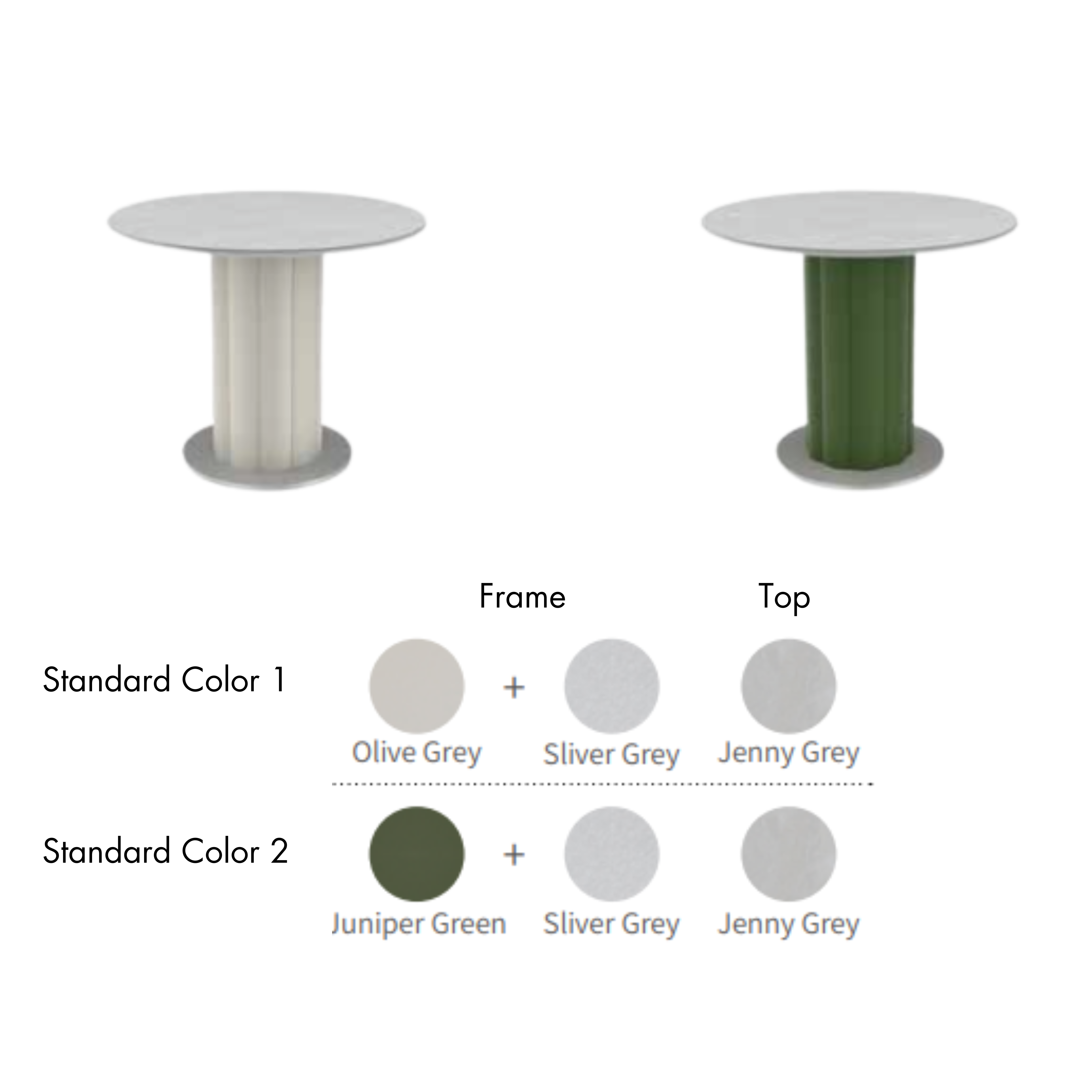 Lotus - Outdoor Round Dining Table(Dia900/1400mm)