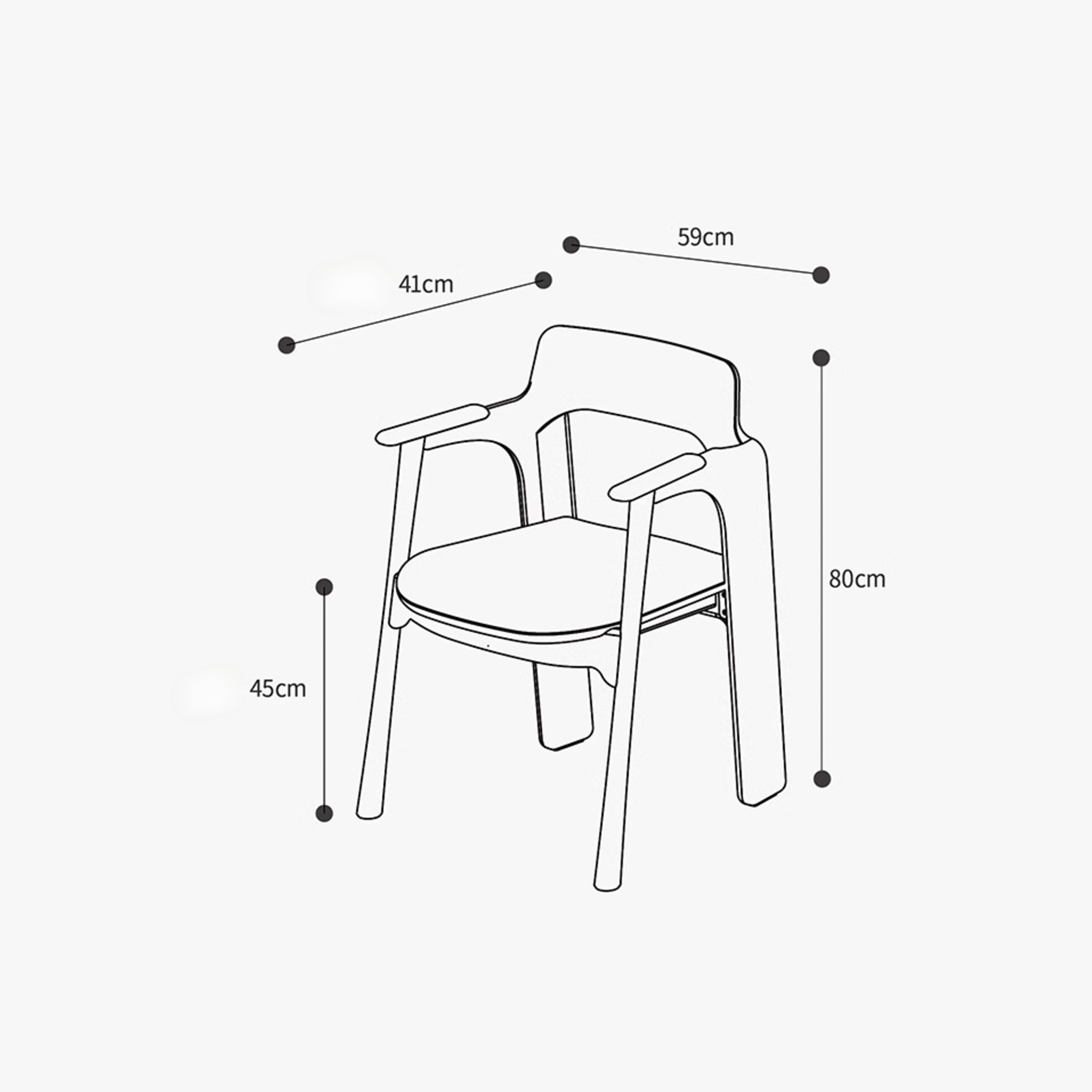 Star Track - Dining Chair