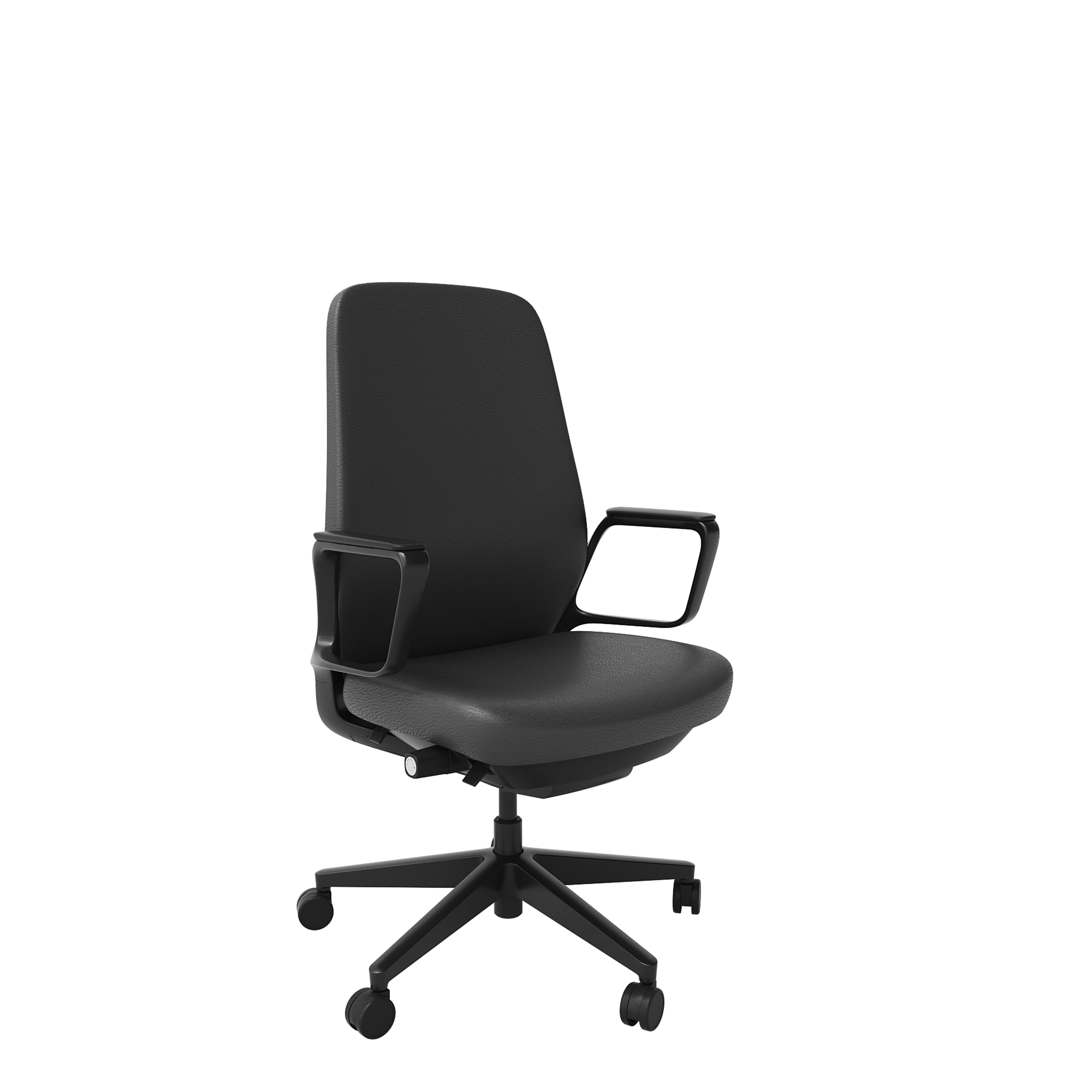 Suede - Office Chair (Genuine Leather)