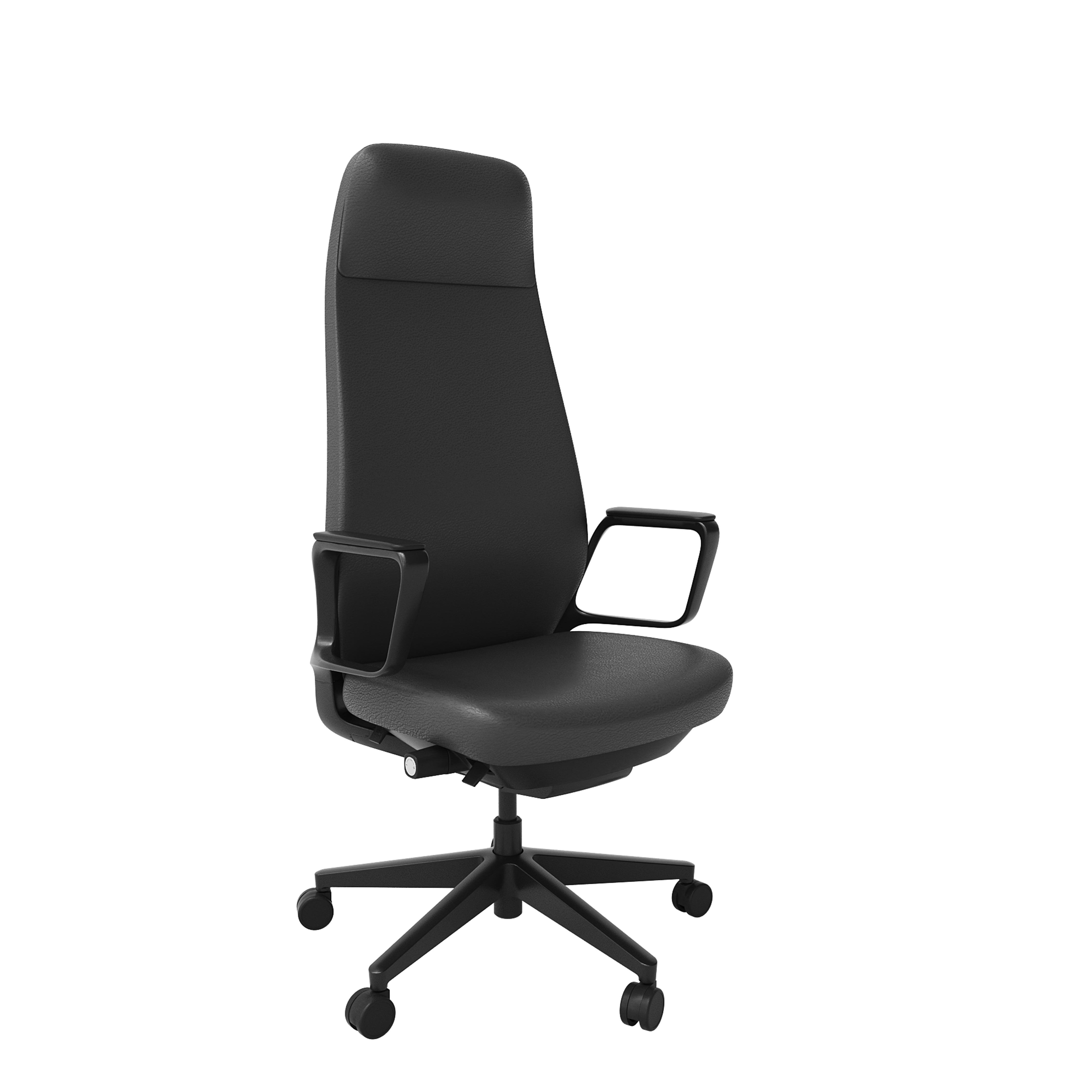 Suede - Office Chair (Genuine Leather)