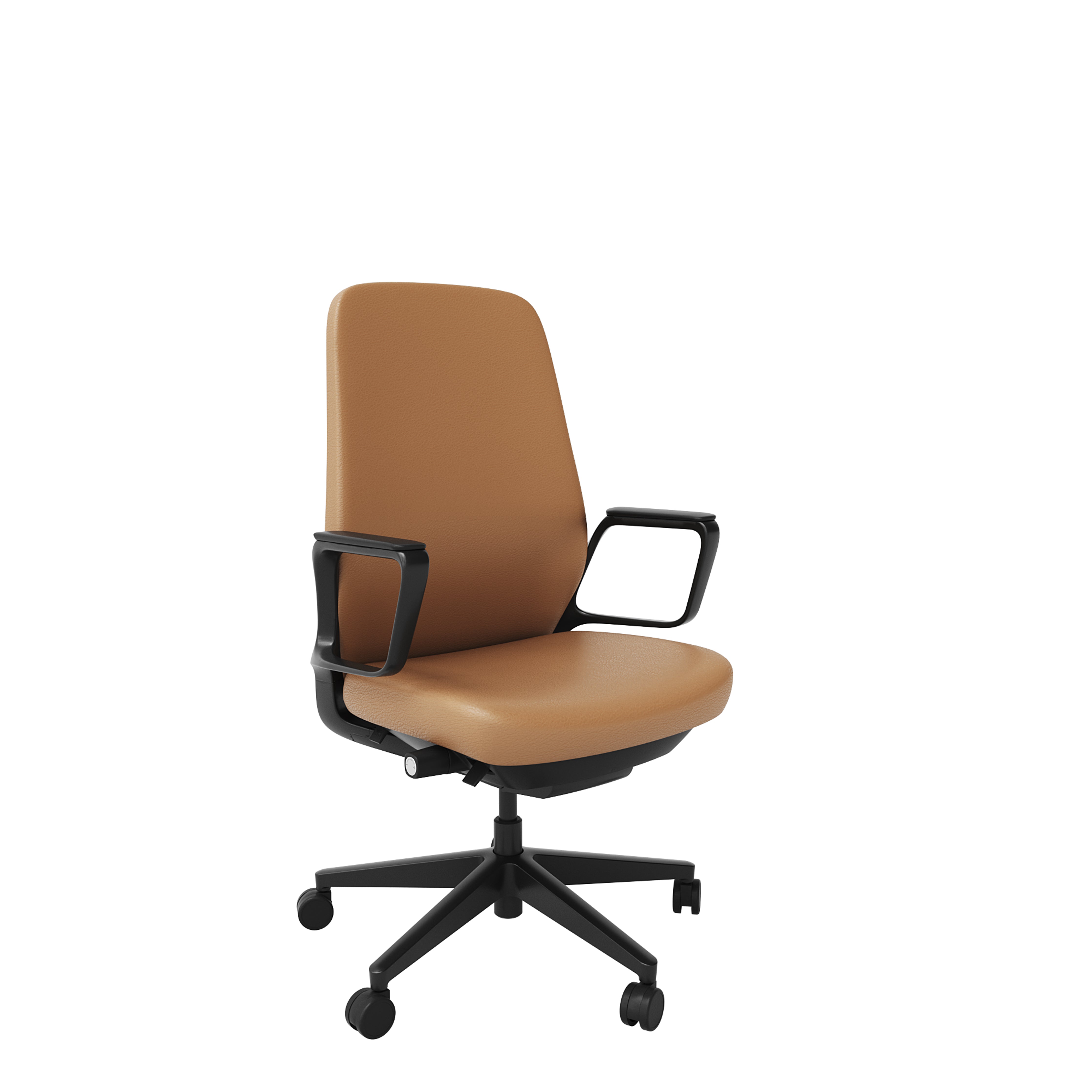 Suede - Office Chair (Genuine Leather)