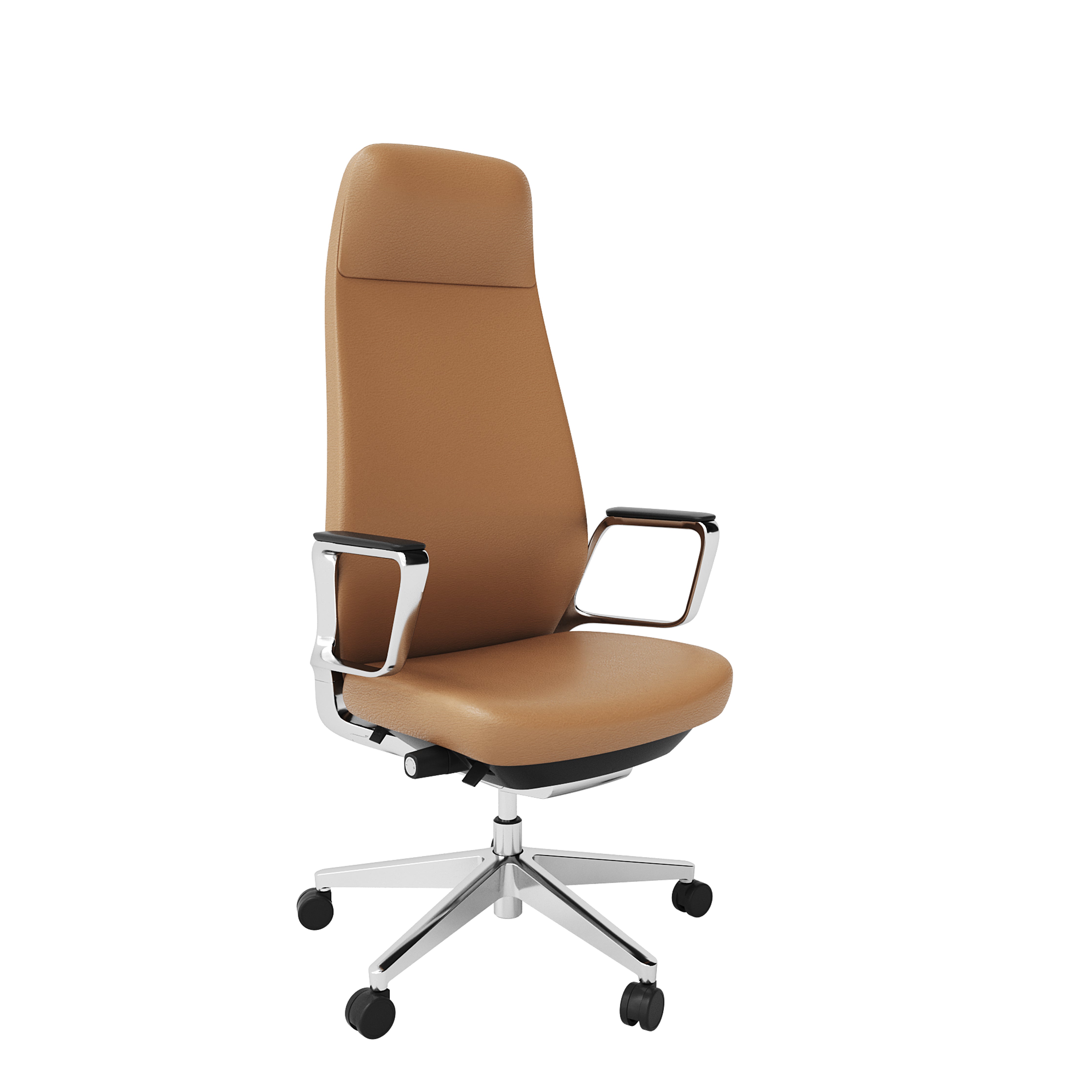 Suede - Office Chair (Genuine Leather)