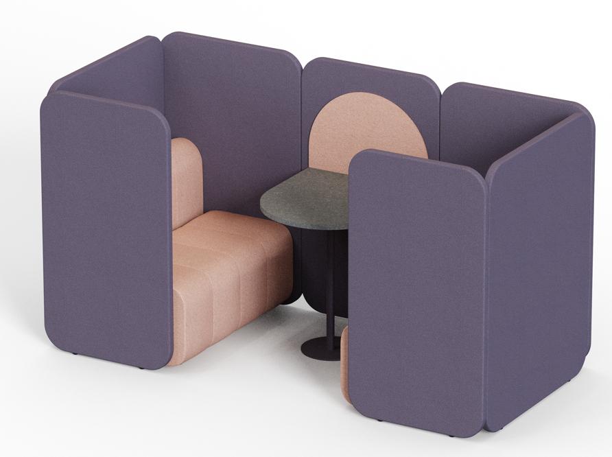 WAVE - 2/4 Pax Privacy Pod