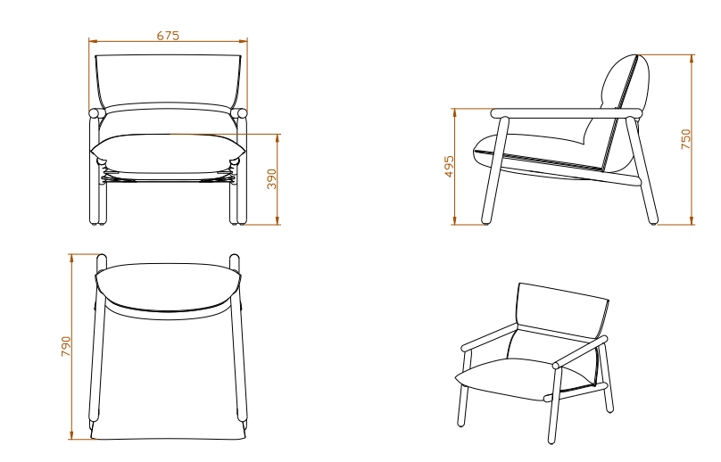 May - Lounge Chair