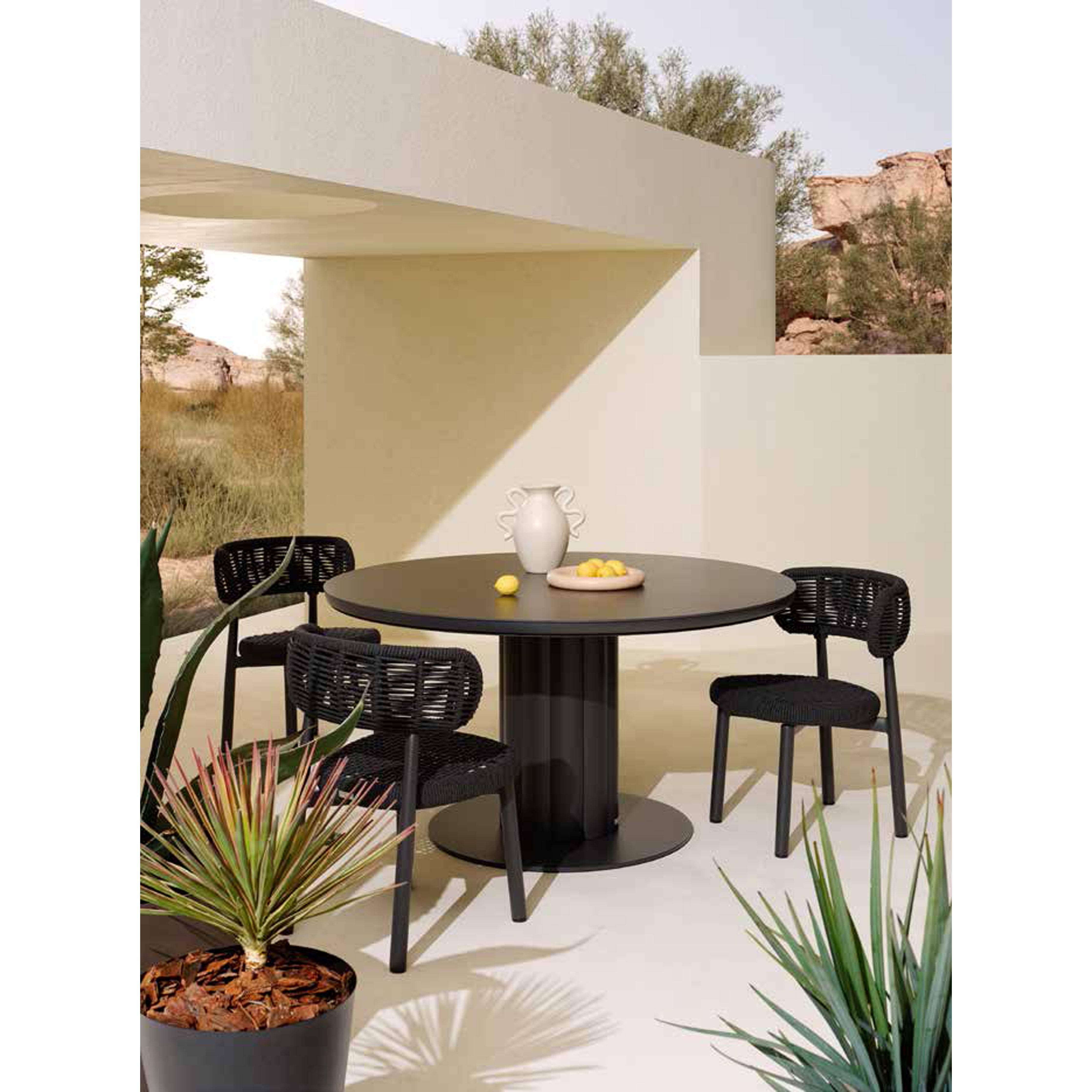 Lotus - Outdoor Round Dining Table(Dia900/1200/1400mm)