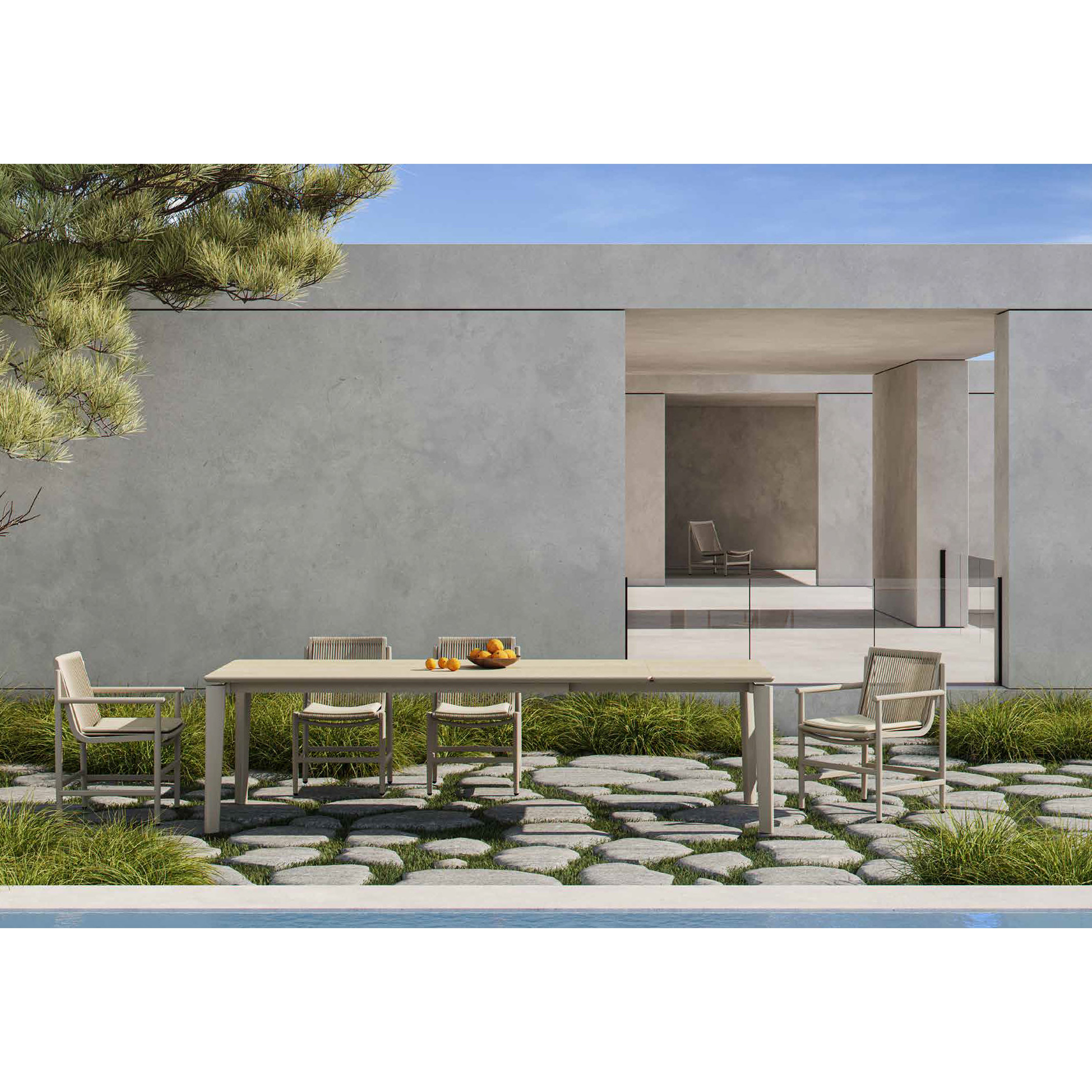 Bagel - Outdoor  Long/Extendable Dining Table