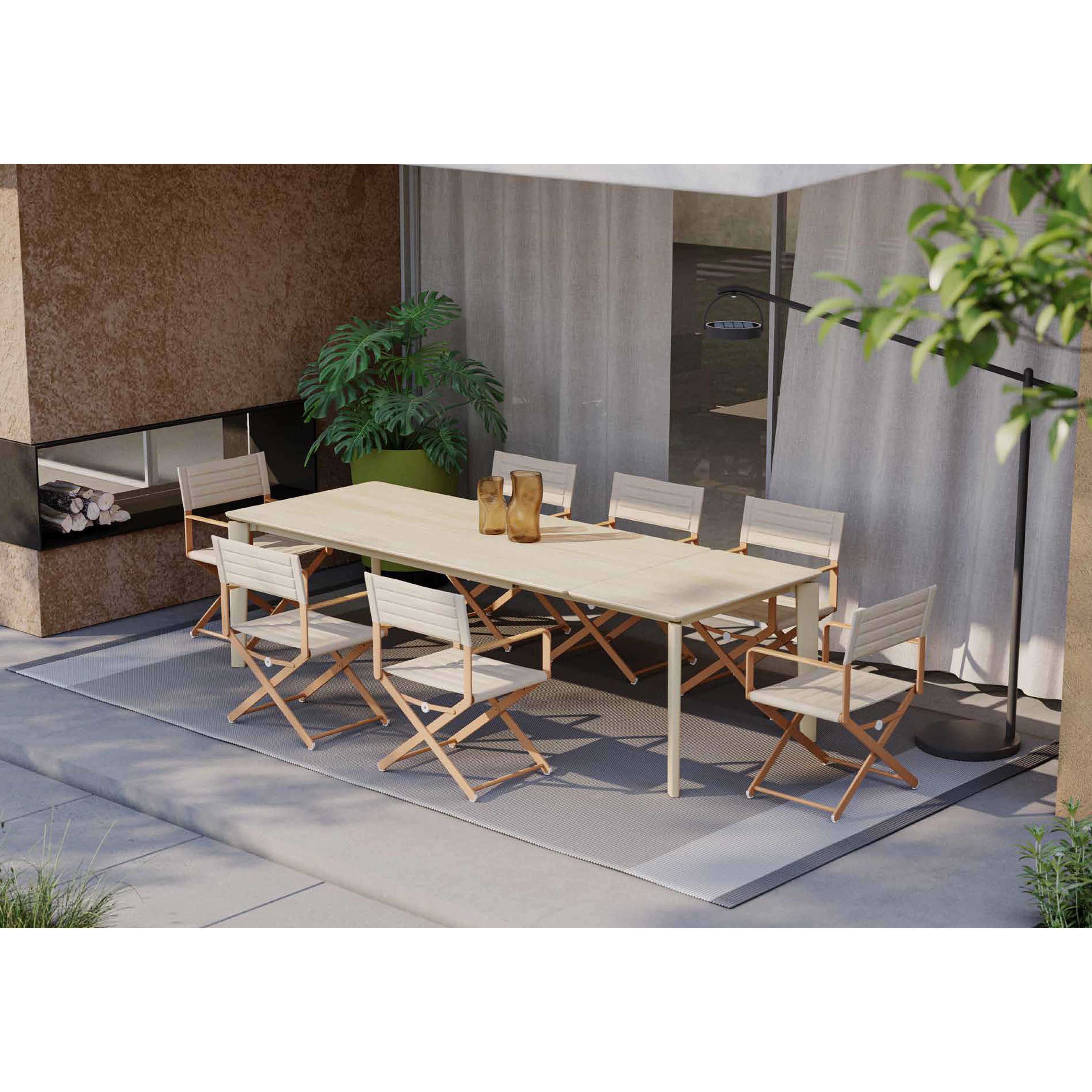 Bagel - Outdoor  Long/Extendable Dining Table