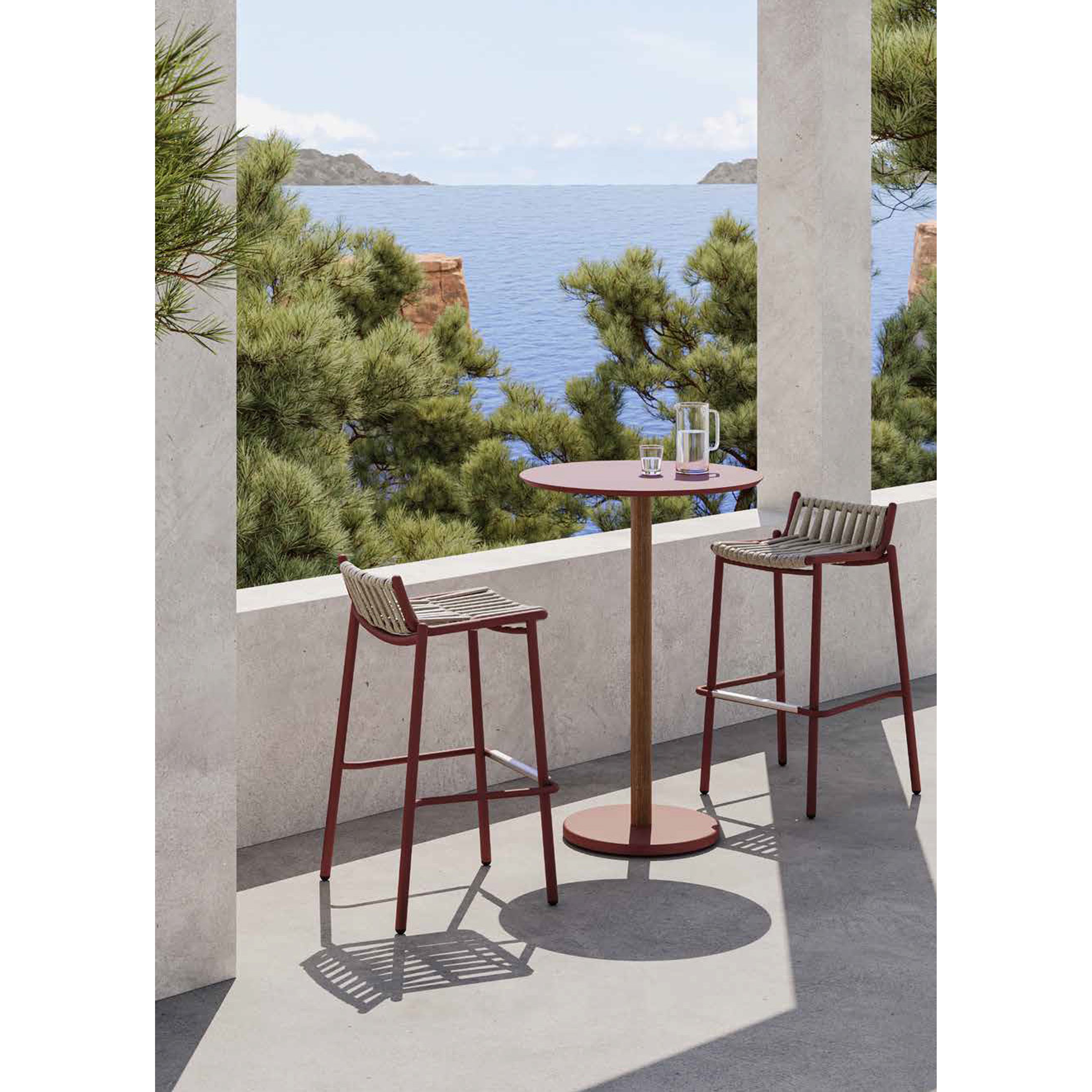 Loop - Outdoor Bar Chair