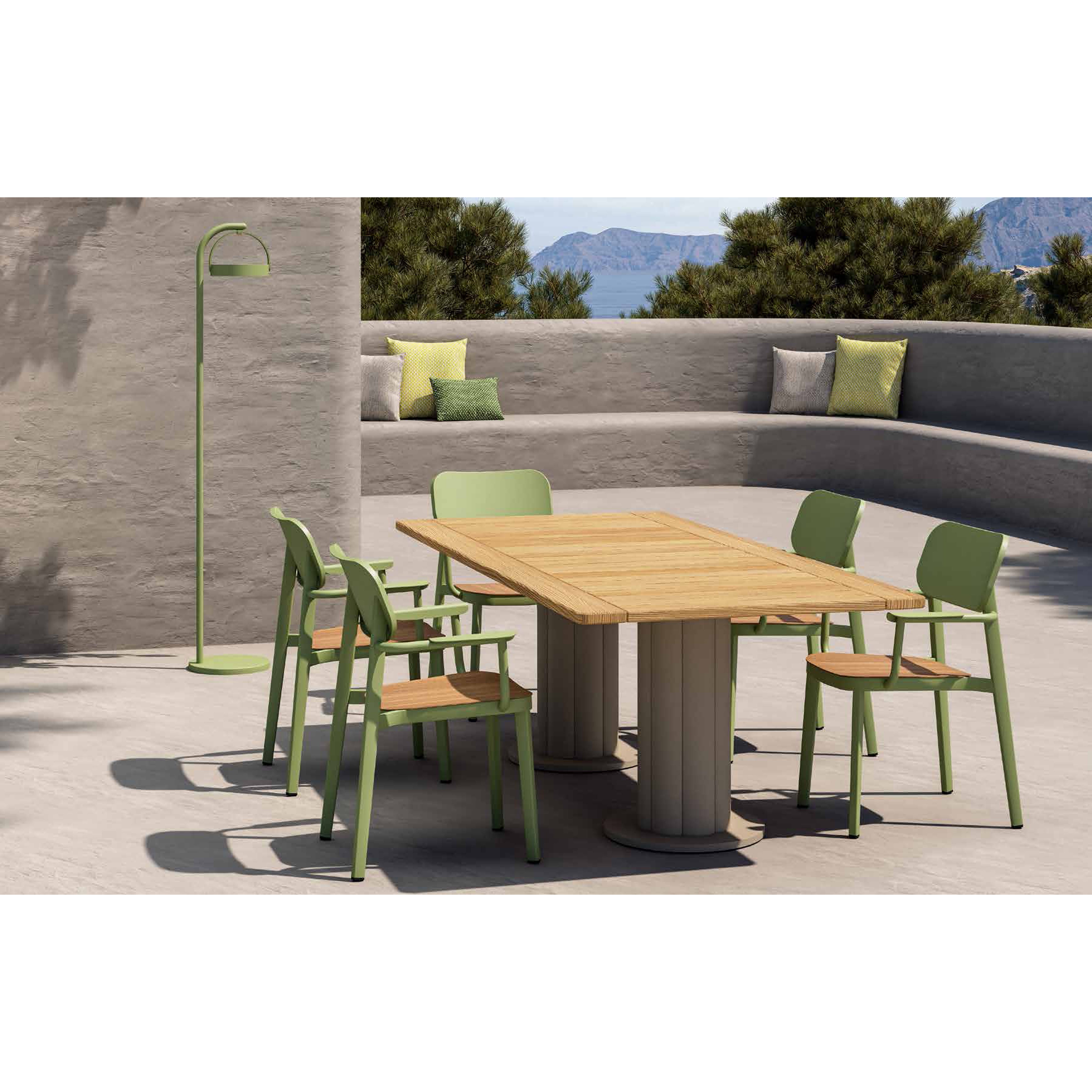 Lotus - Outdoor Long Dining Table