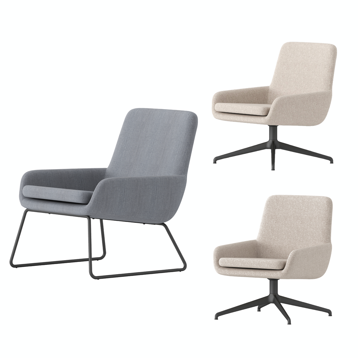 Flat - Lounge Chair