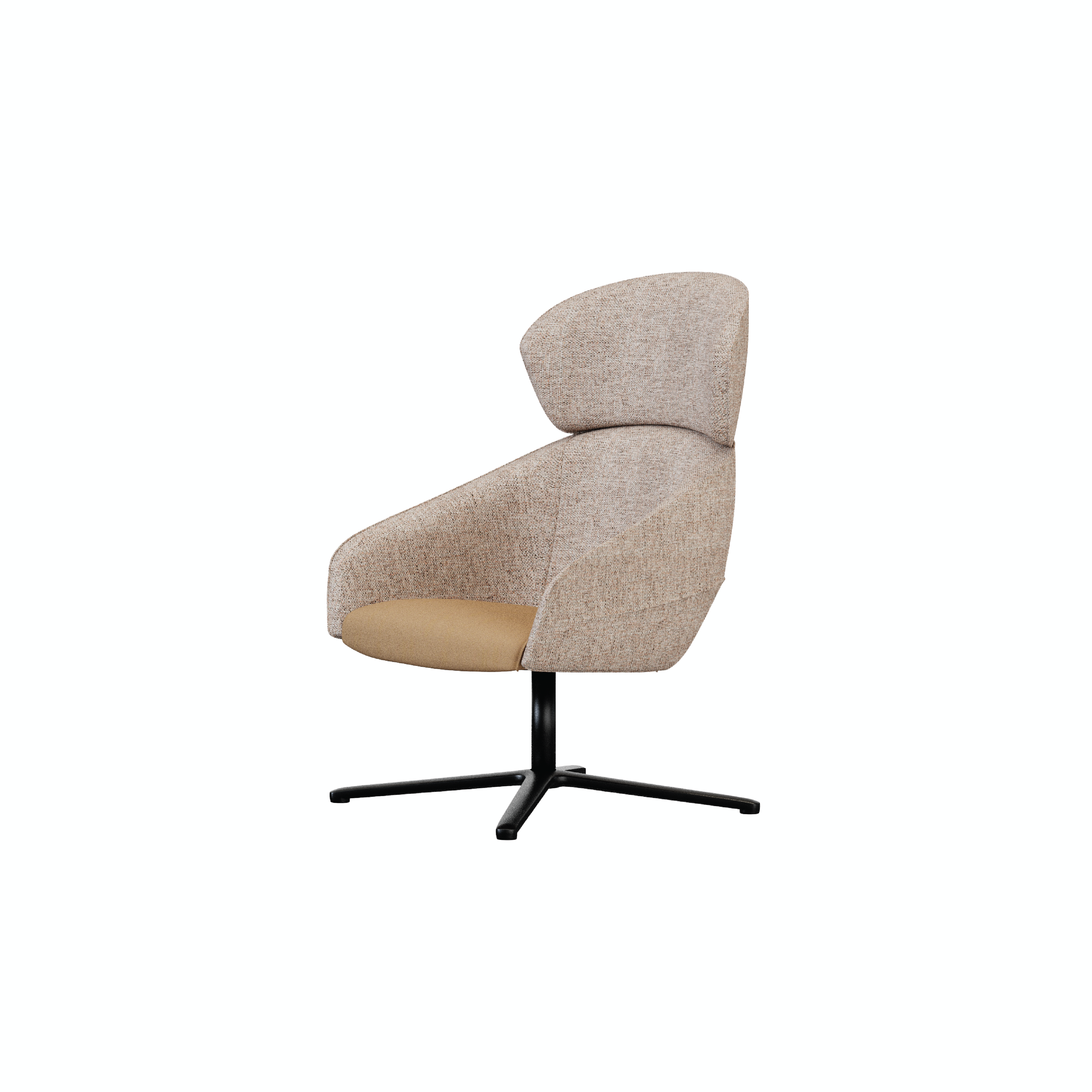 Leaf - Lounge Chair II (Swivel Leg)