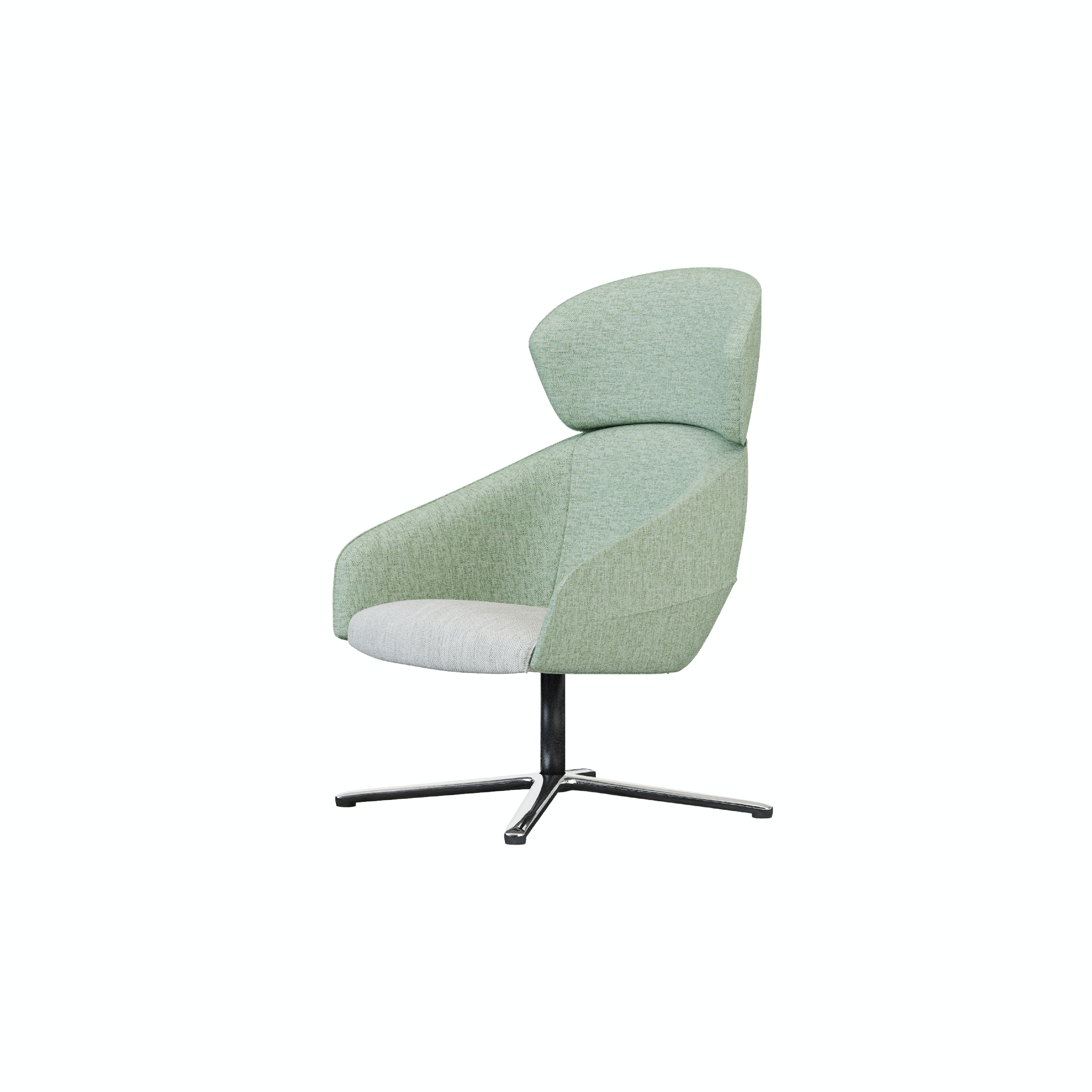 Leaf - Lounge Chair II (Swivel Leg)