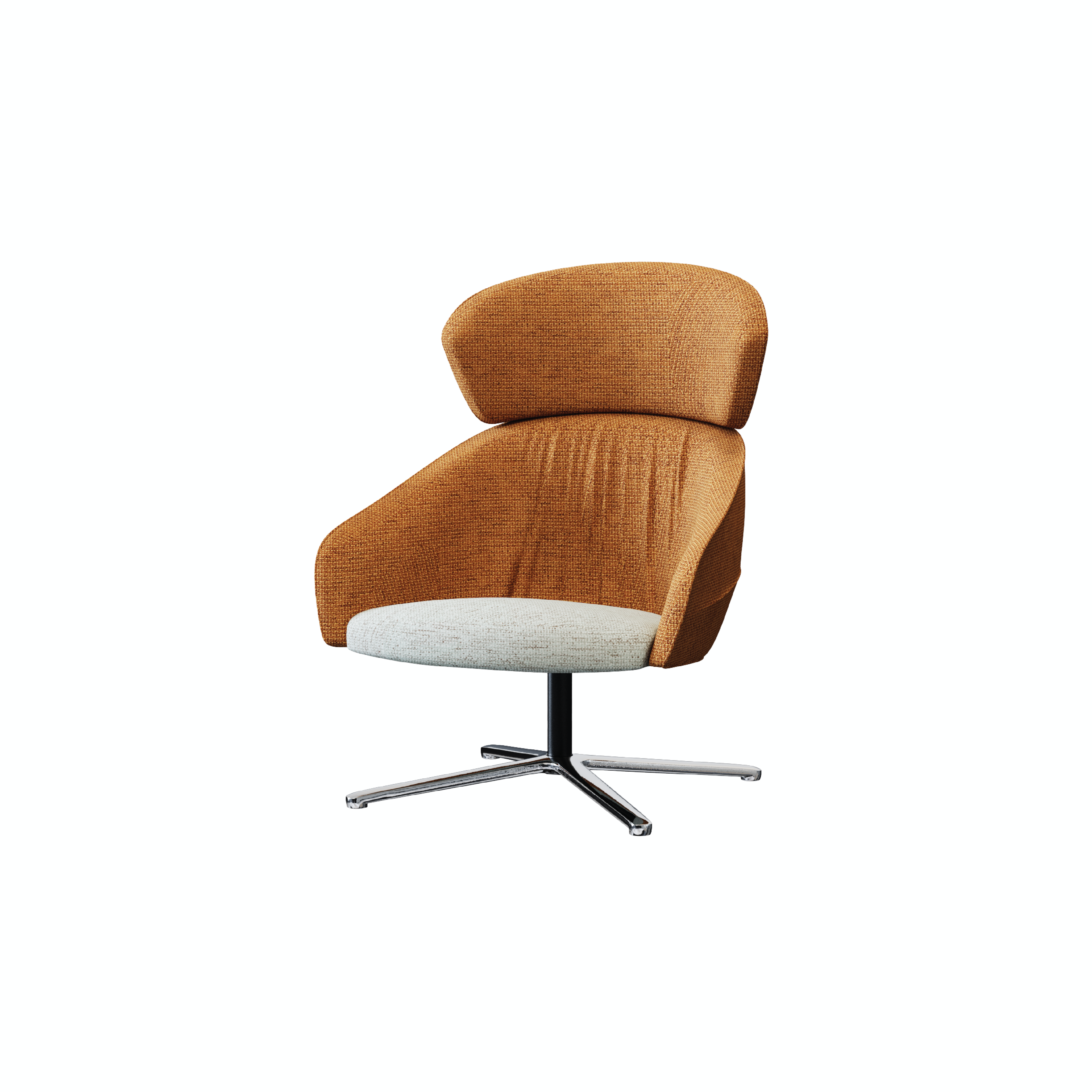 Leaf - Lounge Chair II (Swivel Leg)
