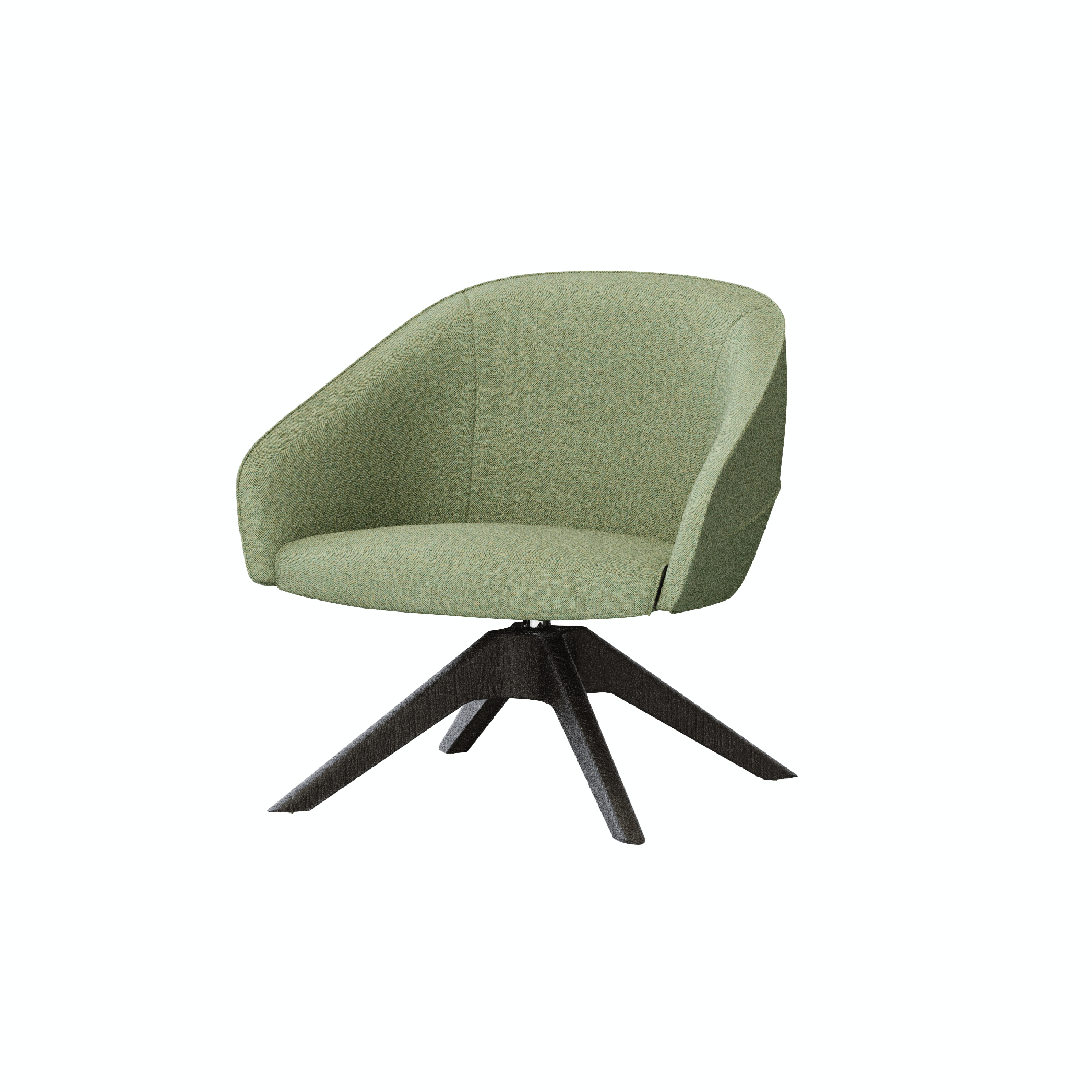 Leaf - Lounge Chair III (Robust Pyramid Leg)