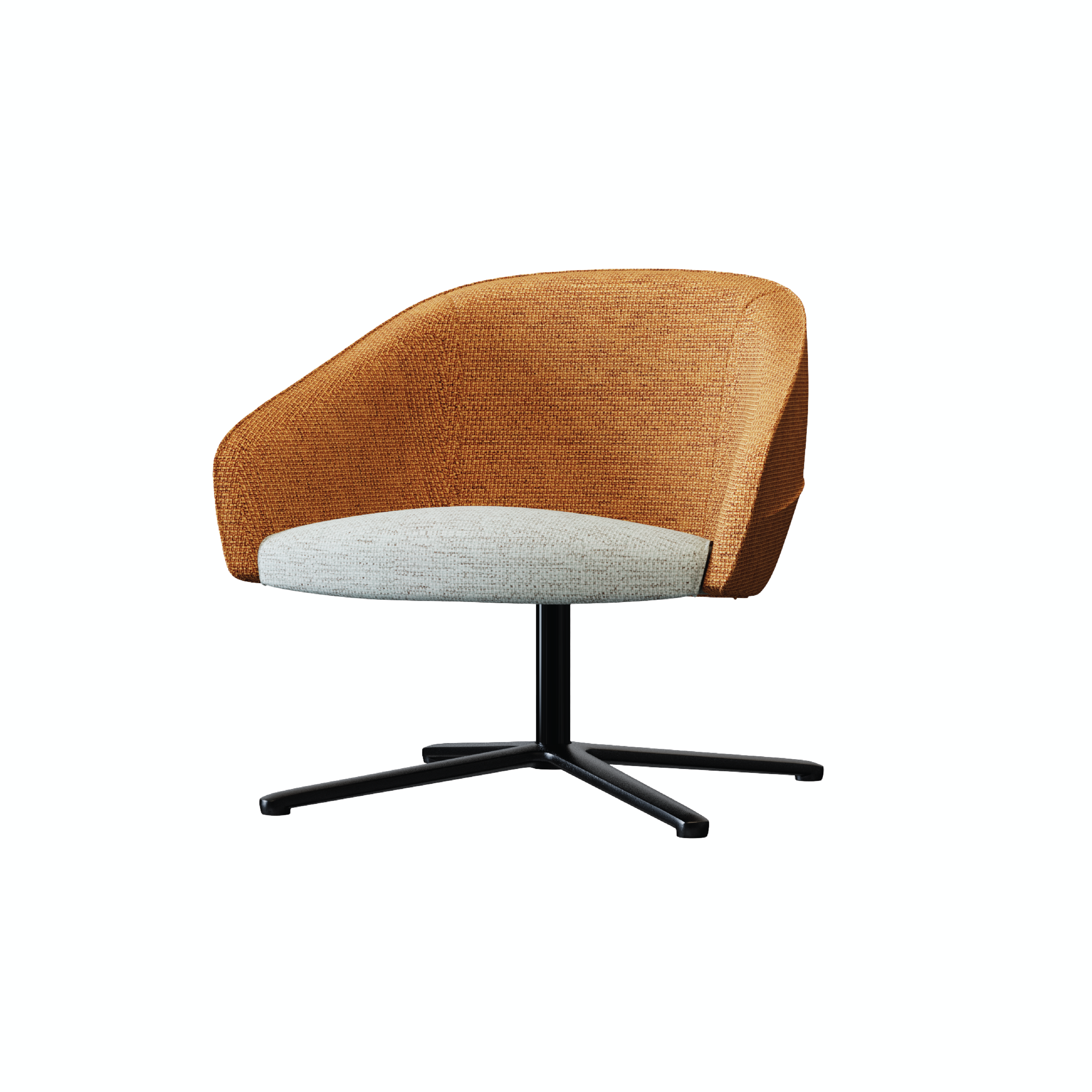 Leaf - Lounge Chair II (Swivel Leg)