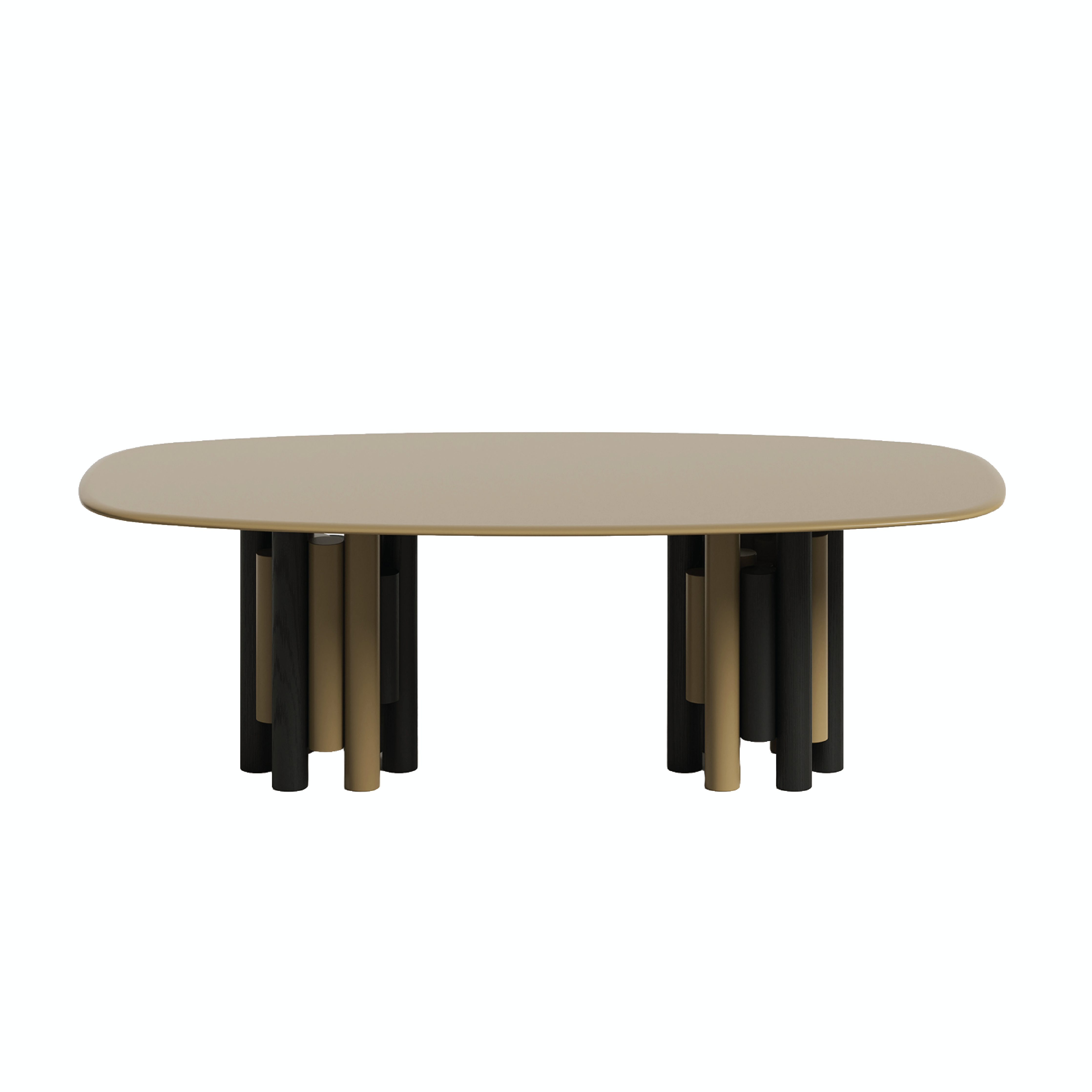 Pillar Bliss - Oval Dining Table