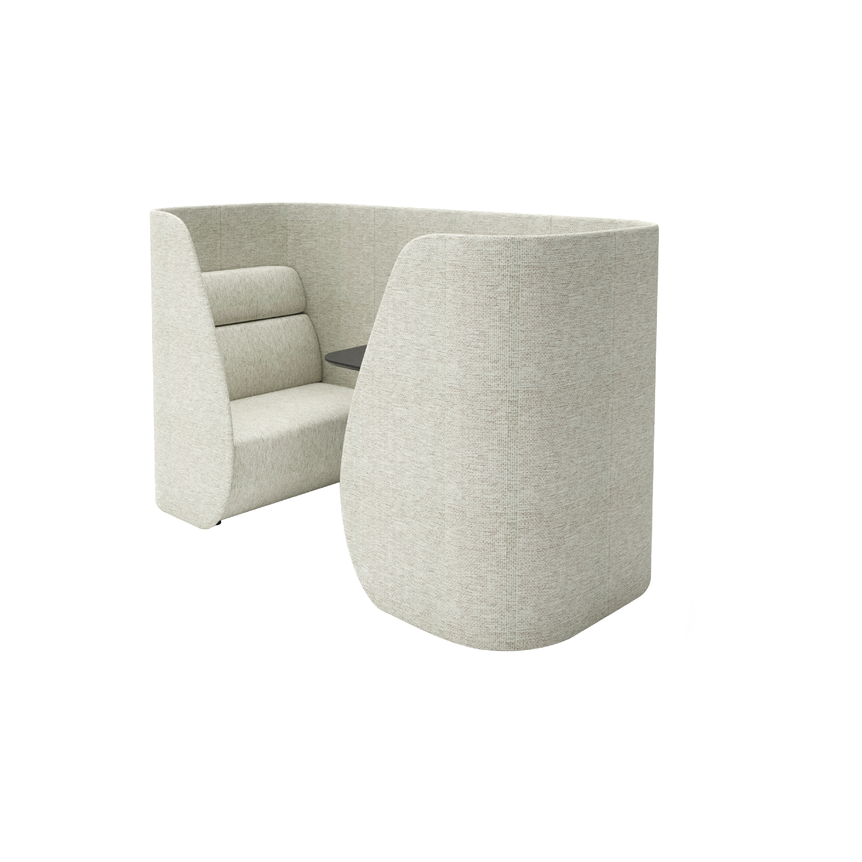 VEYNE - 2/4 Seater Privacy Sofa with Table (Powerpoint option)