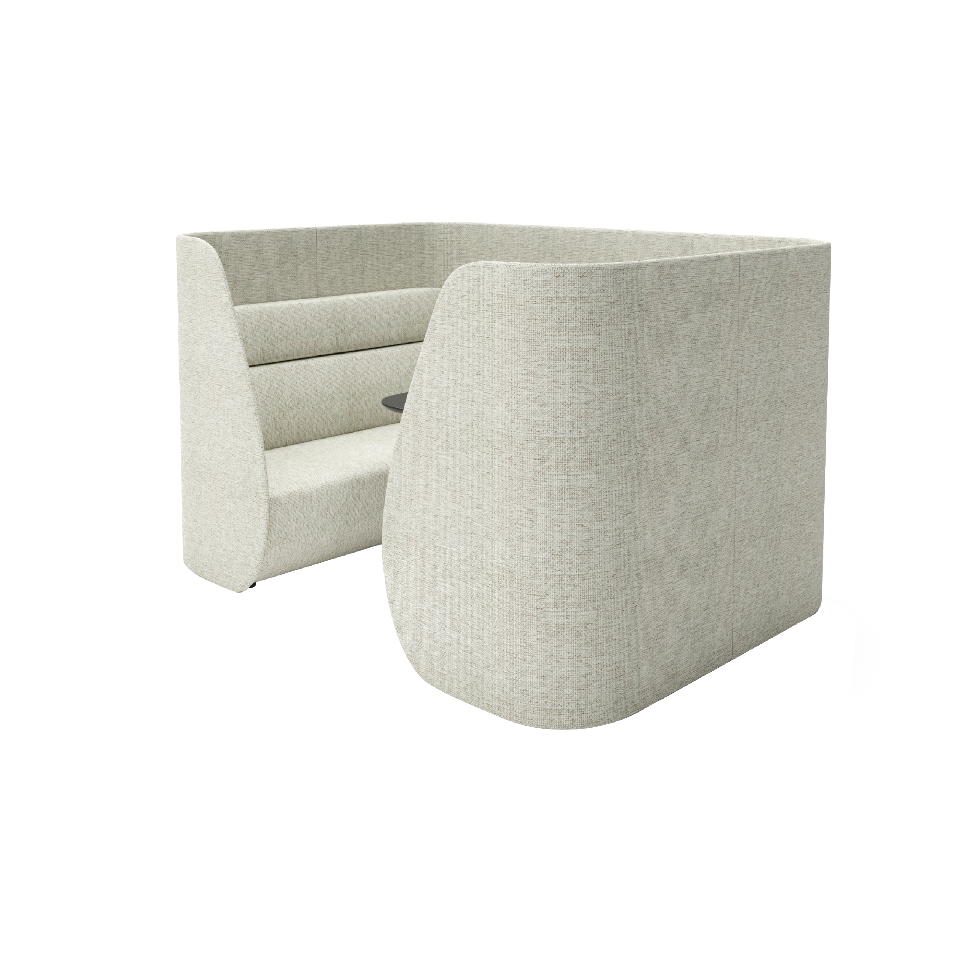 VEYNE - 2/4 Seater Privacy Sofa with Table (Powerpoint option)