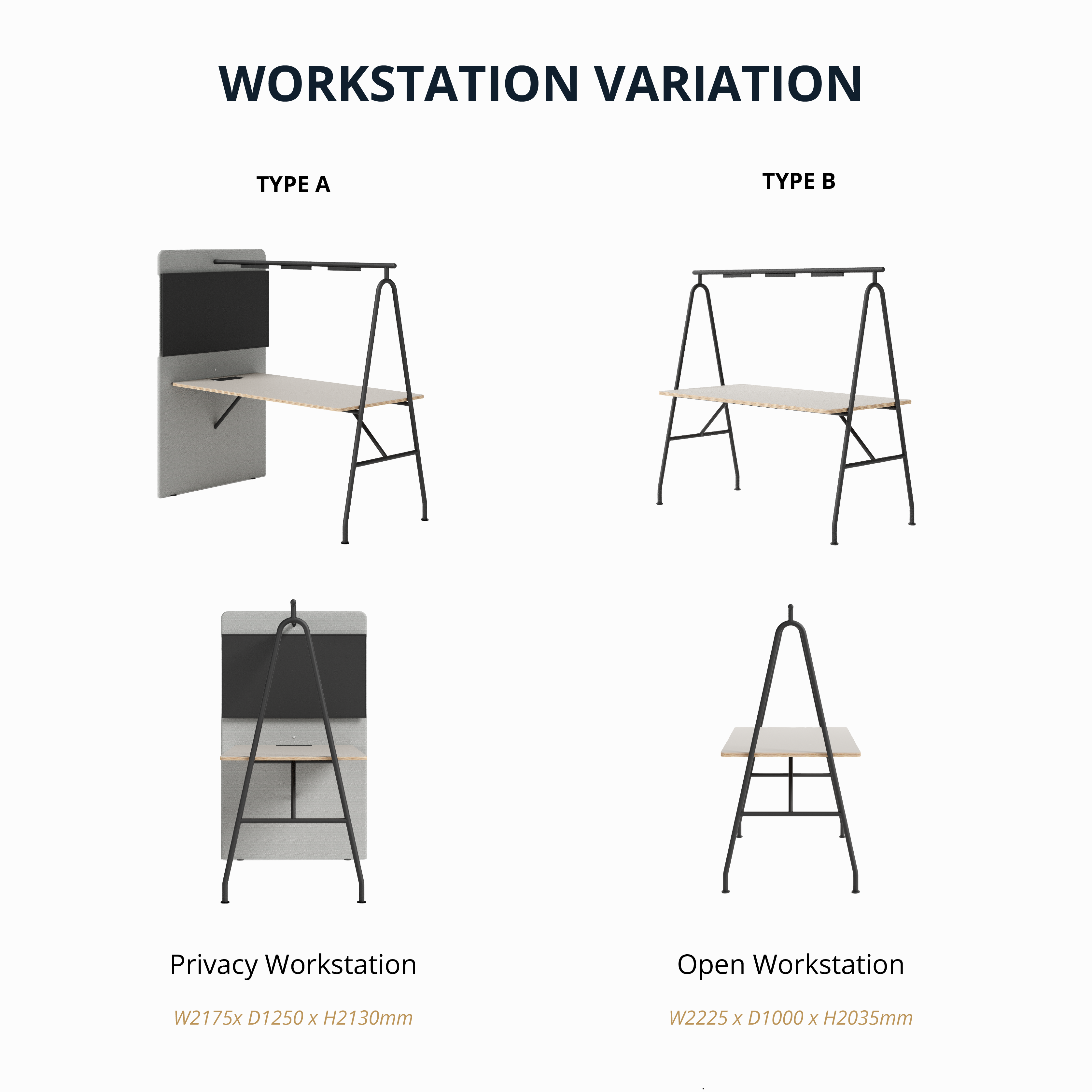 Chocolate - Bar Workstation
