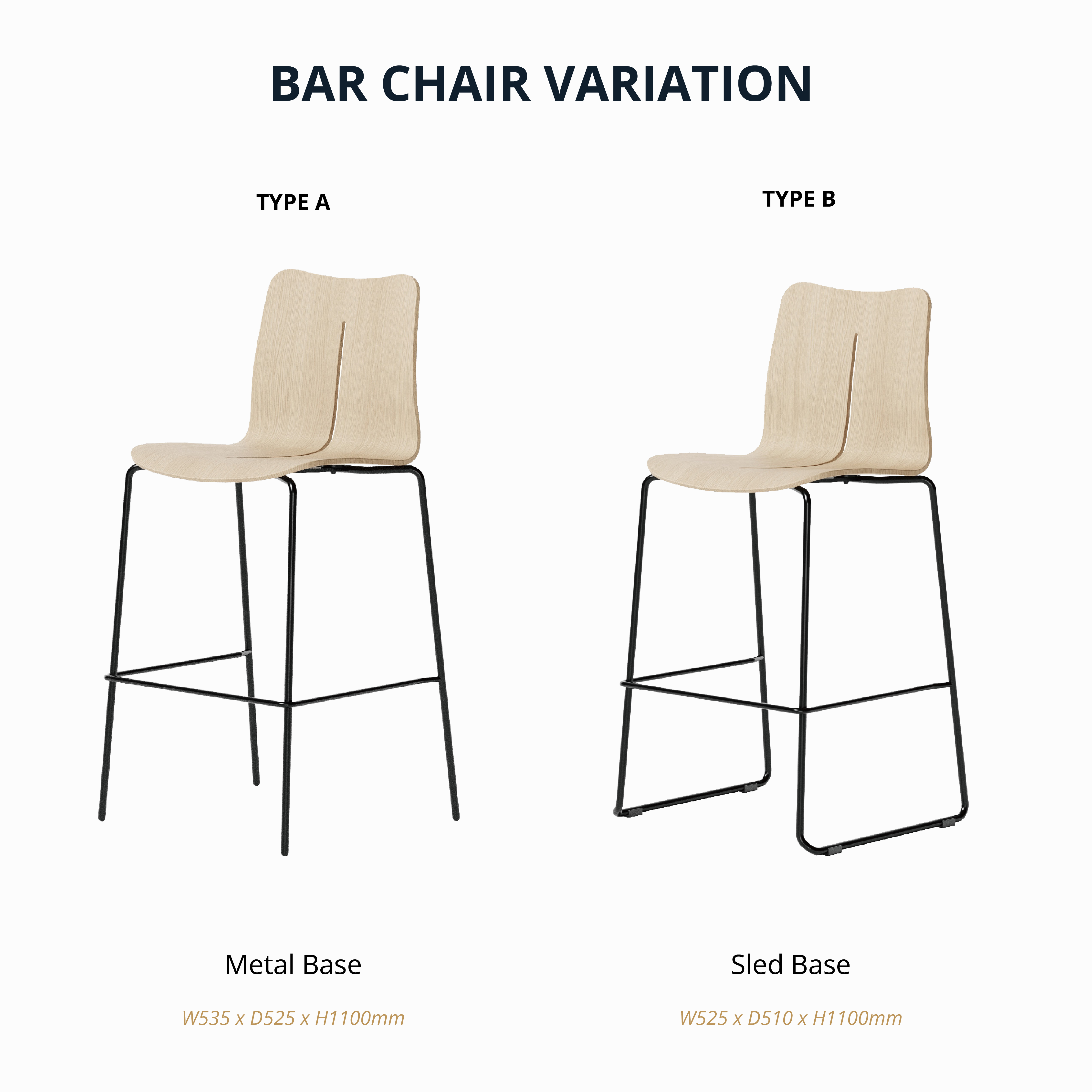 Crane - Bar Chair