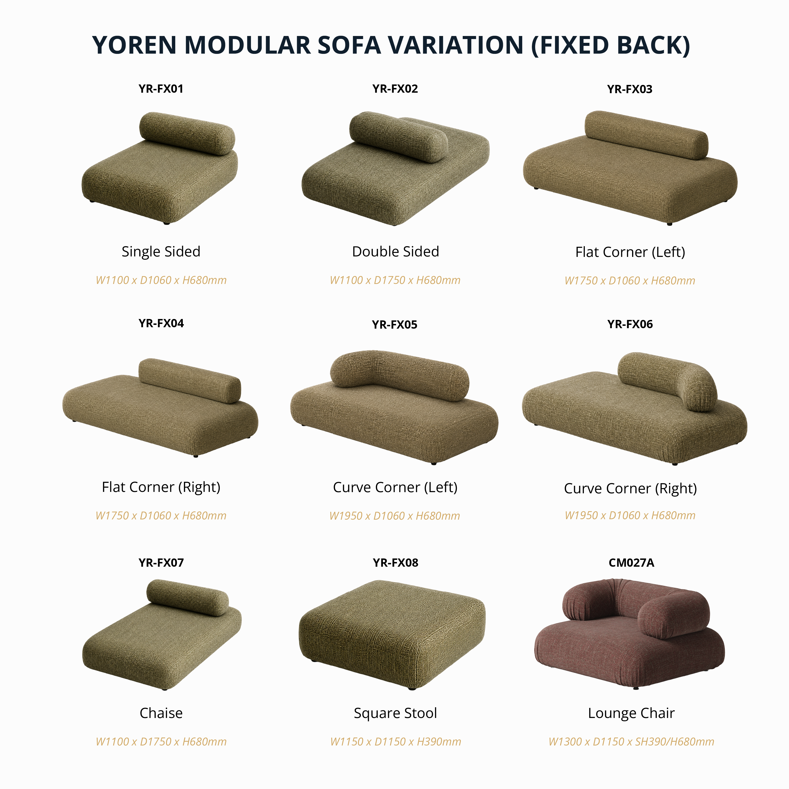 Yoren - Modular Sofa