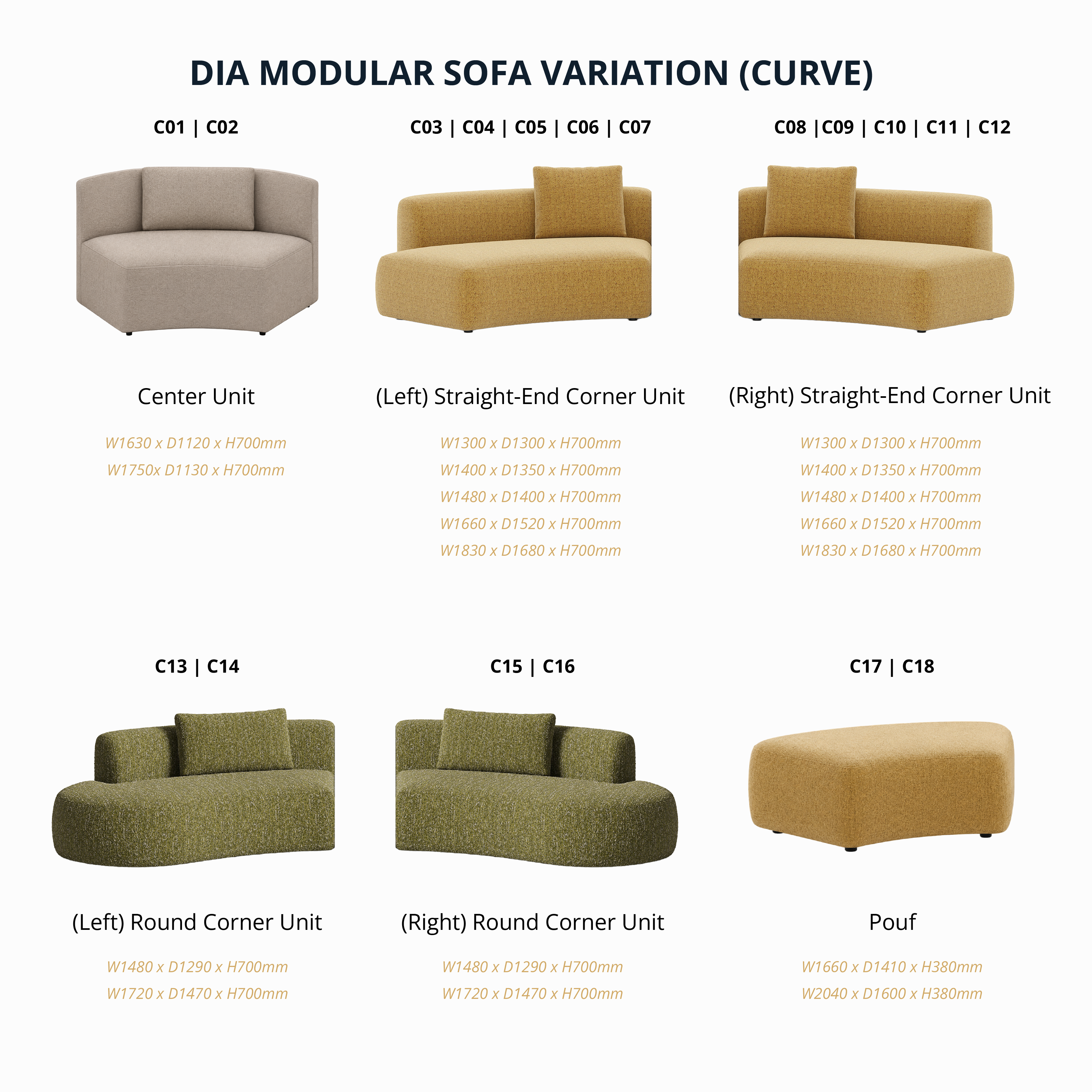 Dia - Modular Sofa
