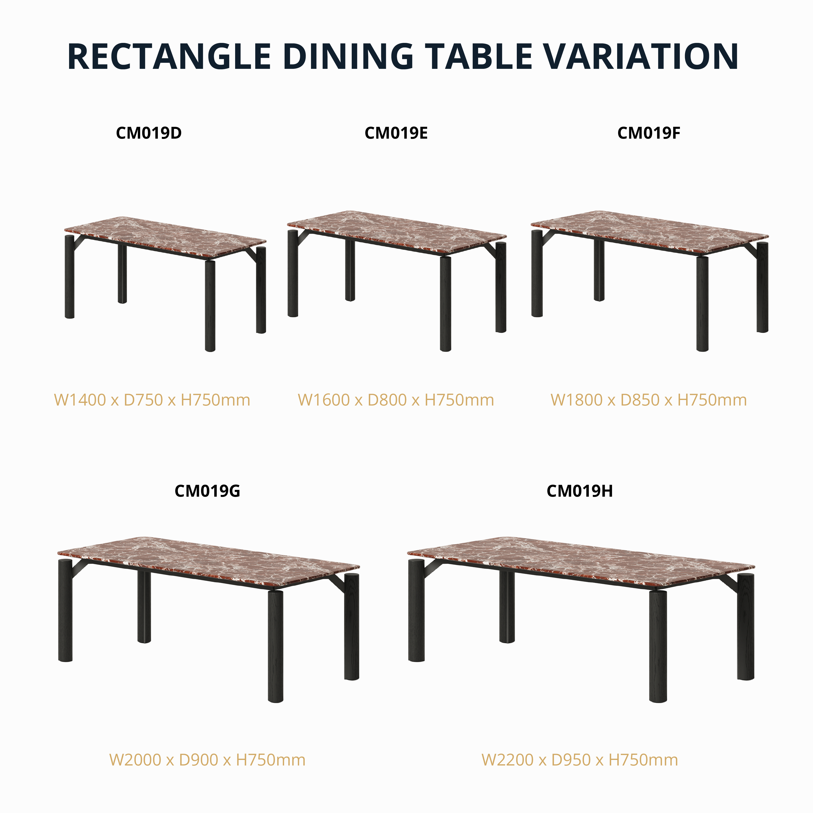 Vicky - Square/Rectangular Dining Table