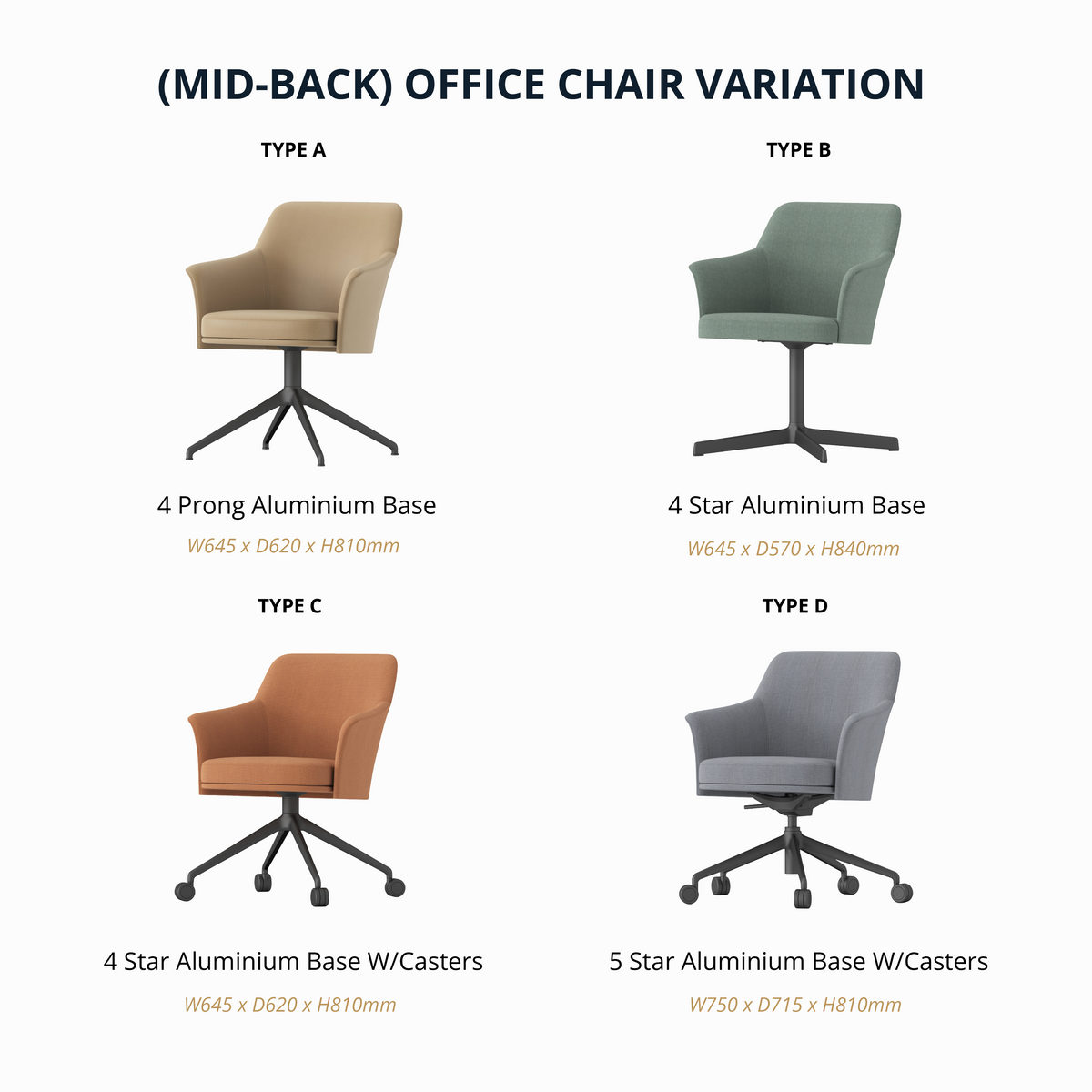 Aero - Office Chair (Low-Back)