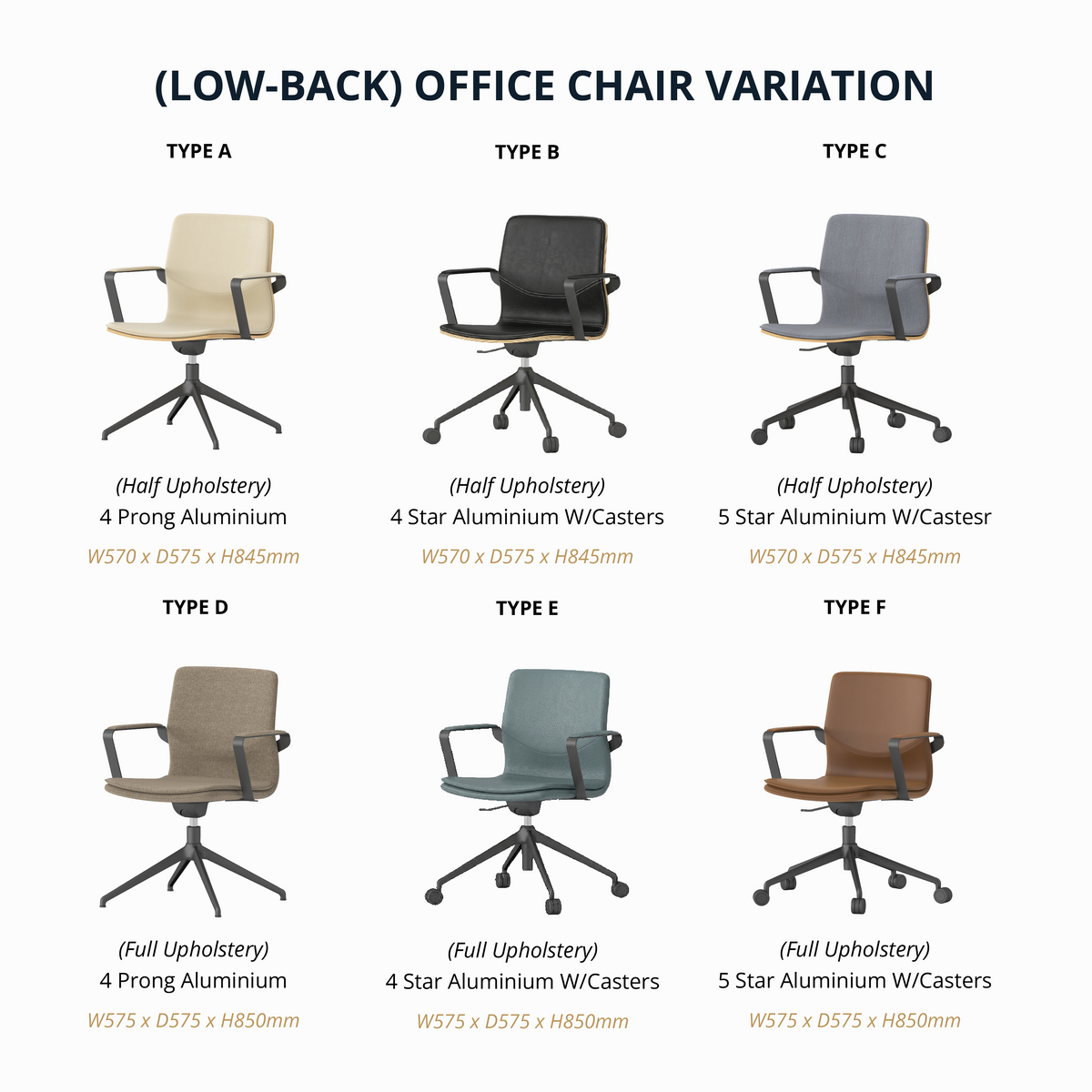 Arc - Office Chair (Low-Back)
