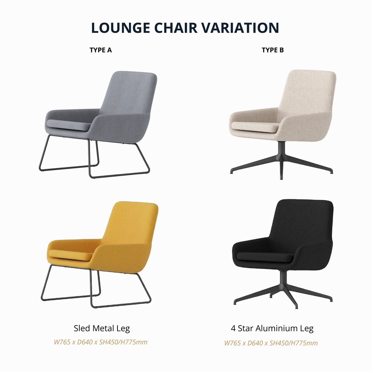Flat - Lounge Chair
