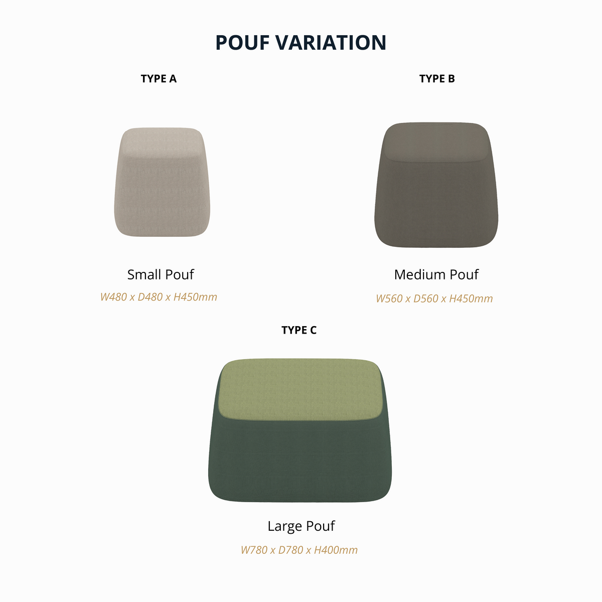 Flint - Pouf