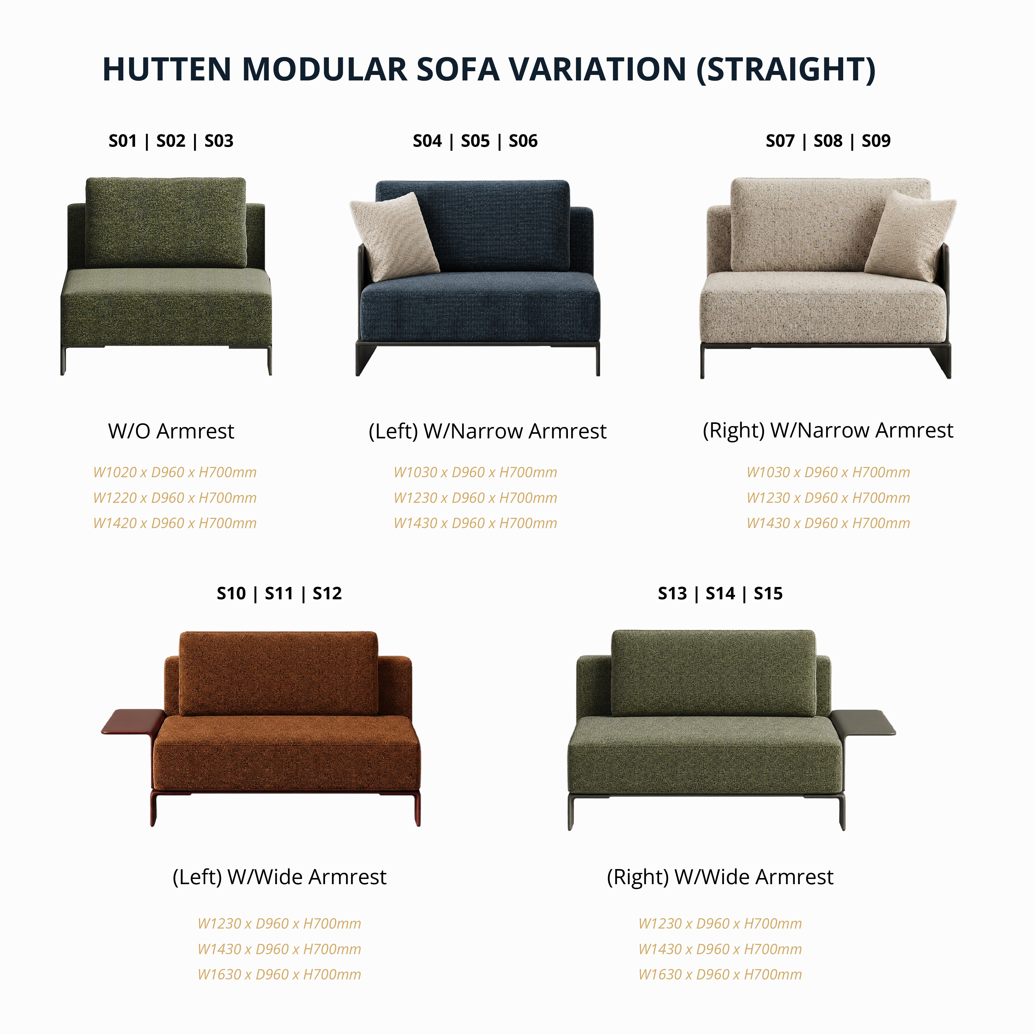 Hutten - Modular Sofa