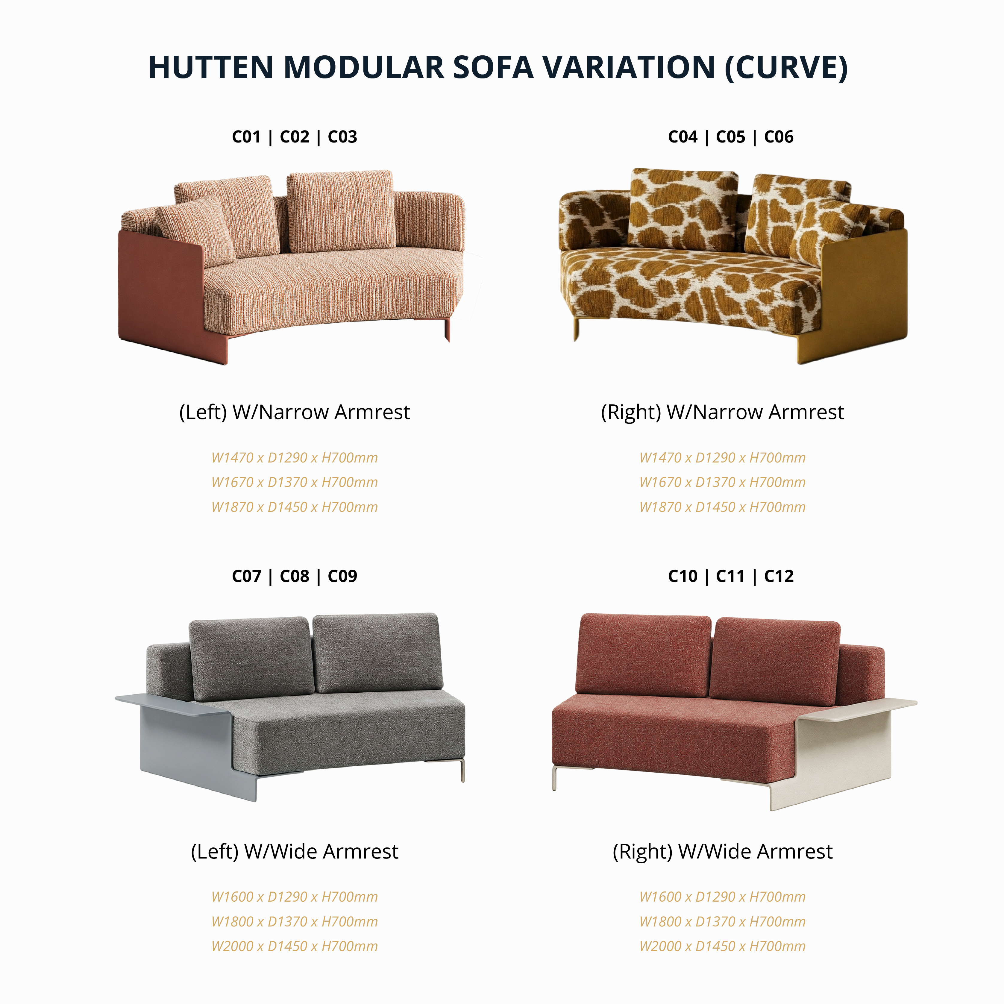 Hutten - Modular Sofa