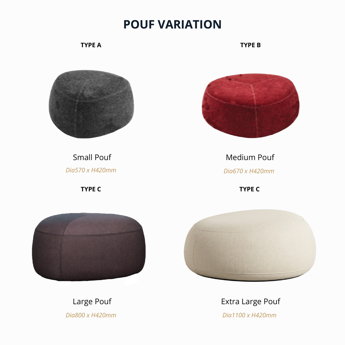 Kumo - Pouf