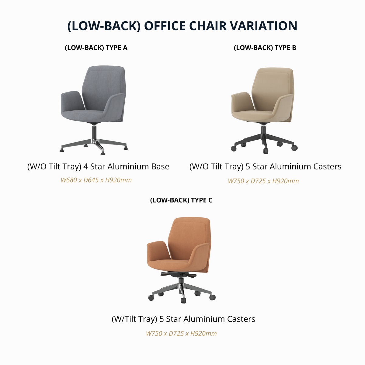 Locus - Office Chair (Low-Back)