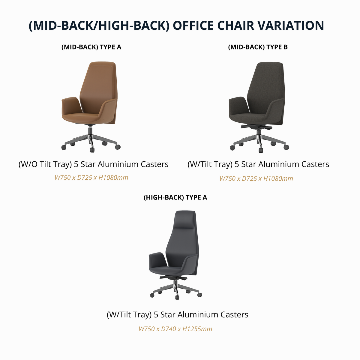 Locus - Office Chair (High-Back)