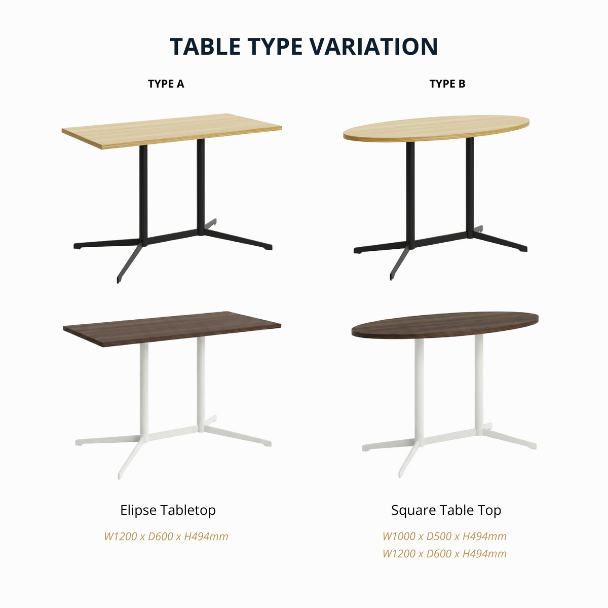LOLLI - Dual Column Side Table