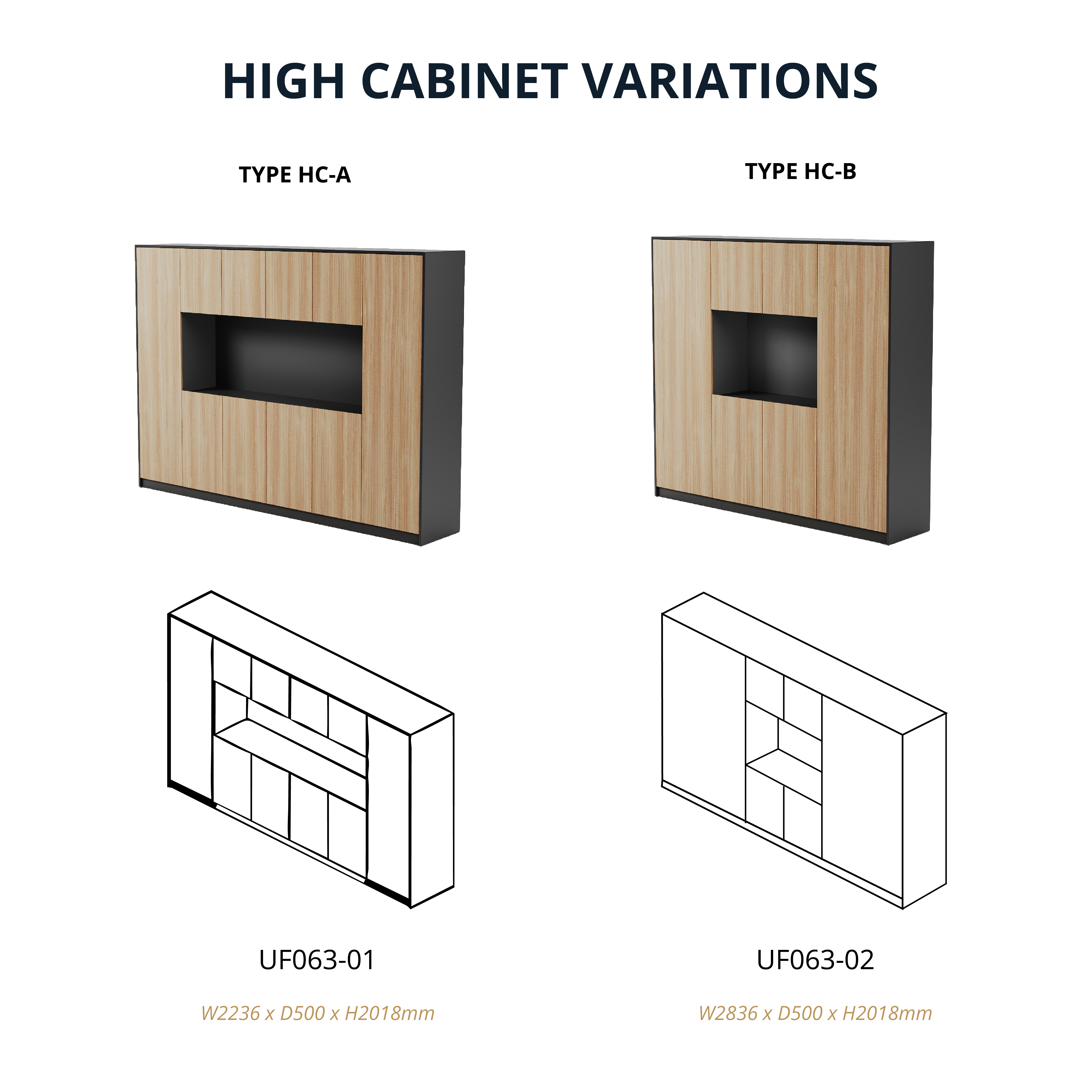 VASCA - Low/High Cabinet
