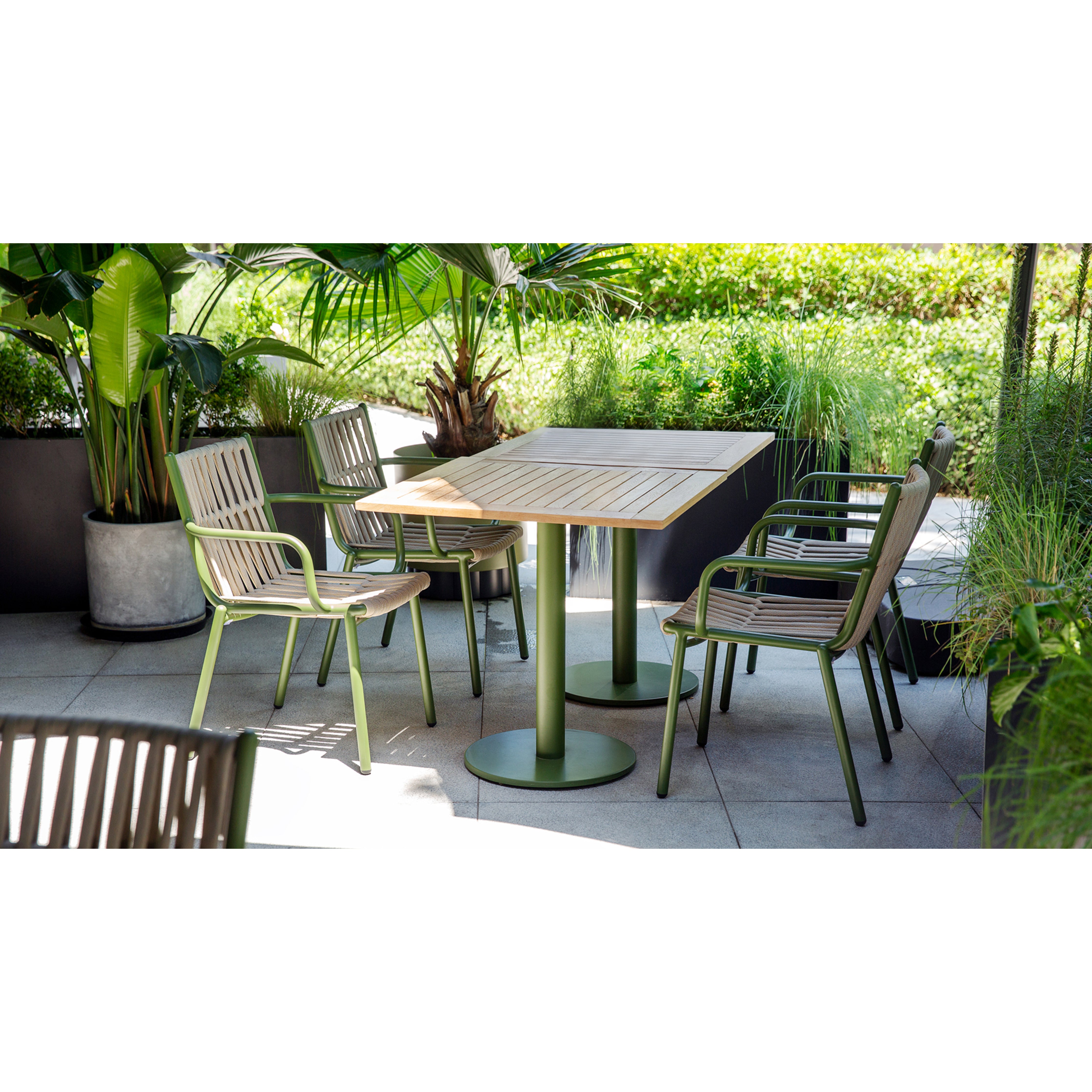 Bergen - Outdoor Square Dining Table