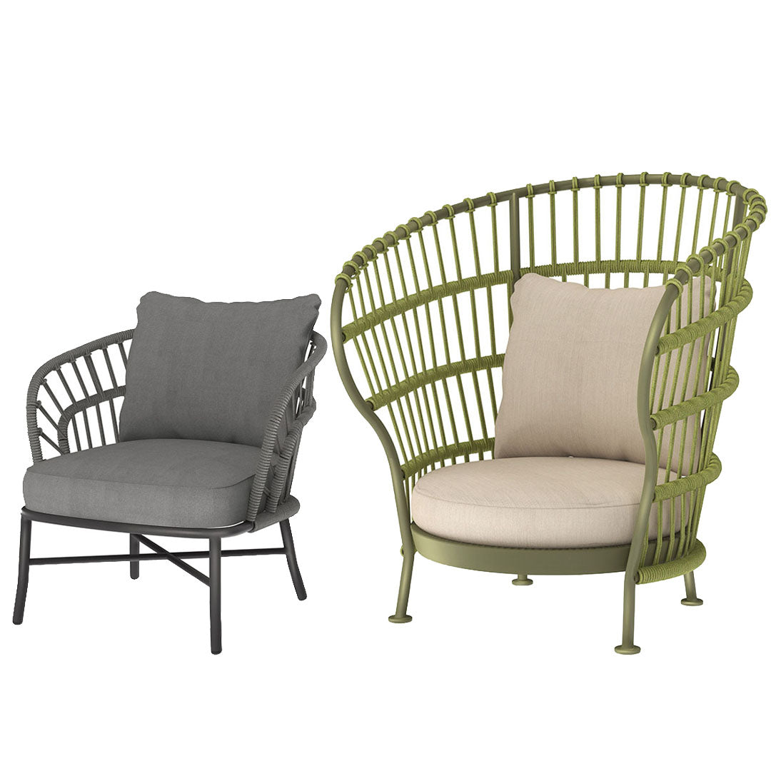 Nest - Outdoor Lounge Low/Highback Chair