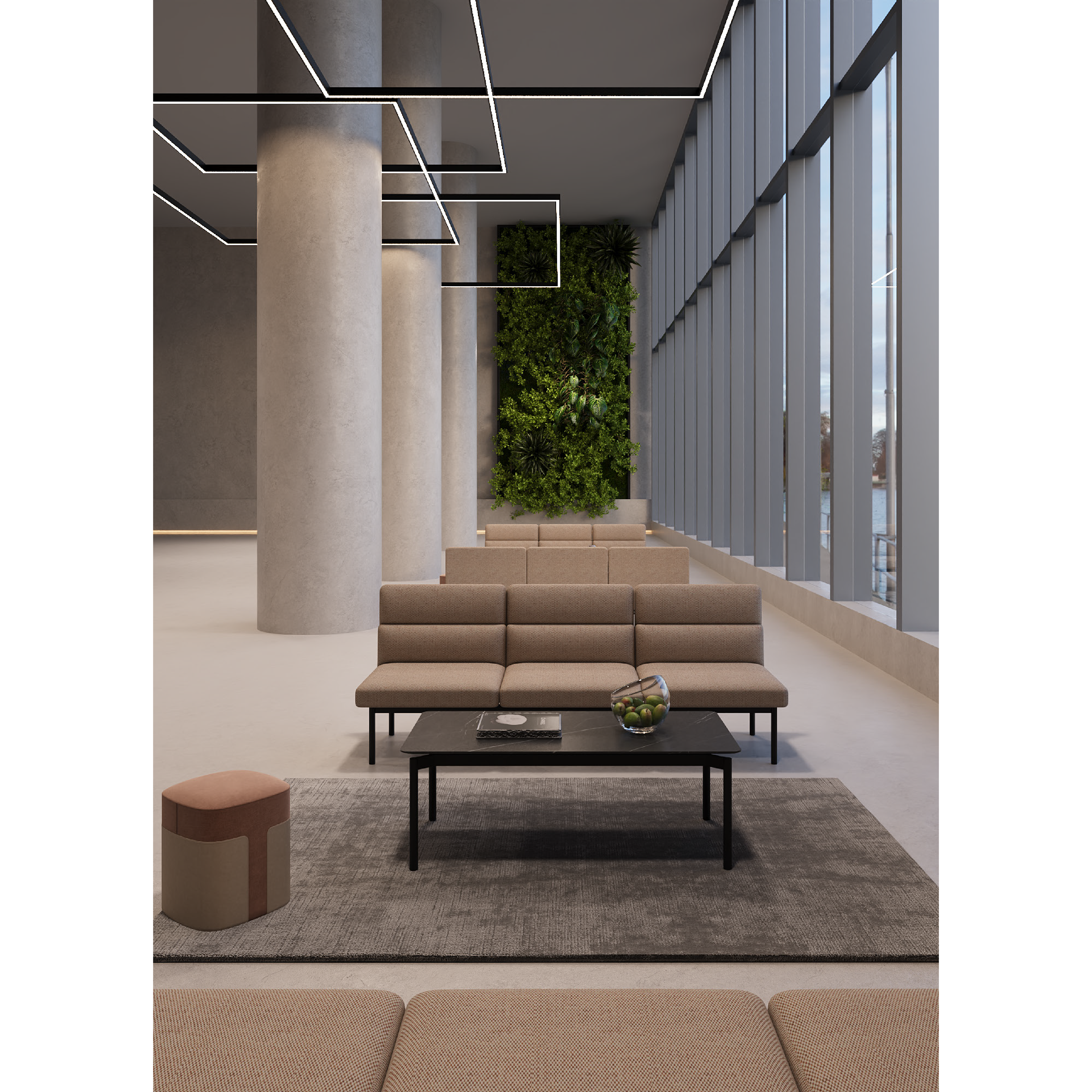 Chocolate  - Modular Bench/Sofa