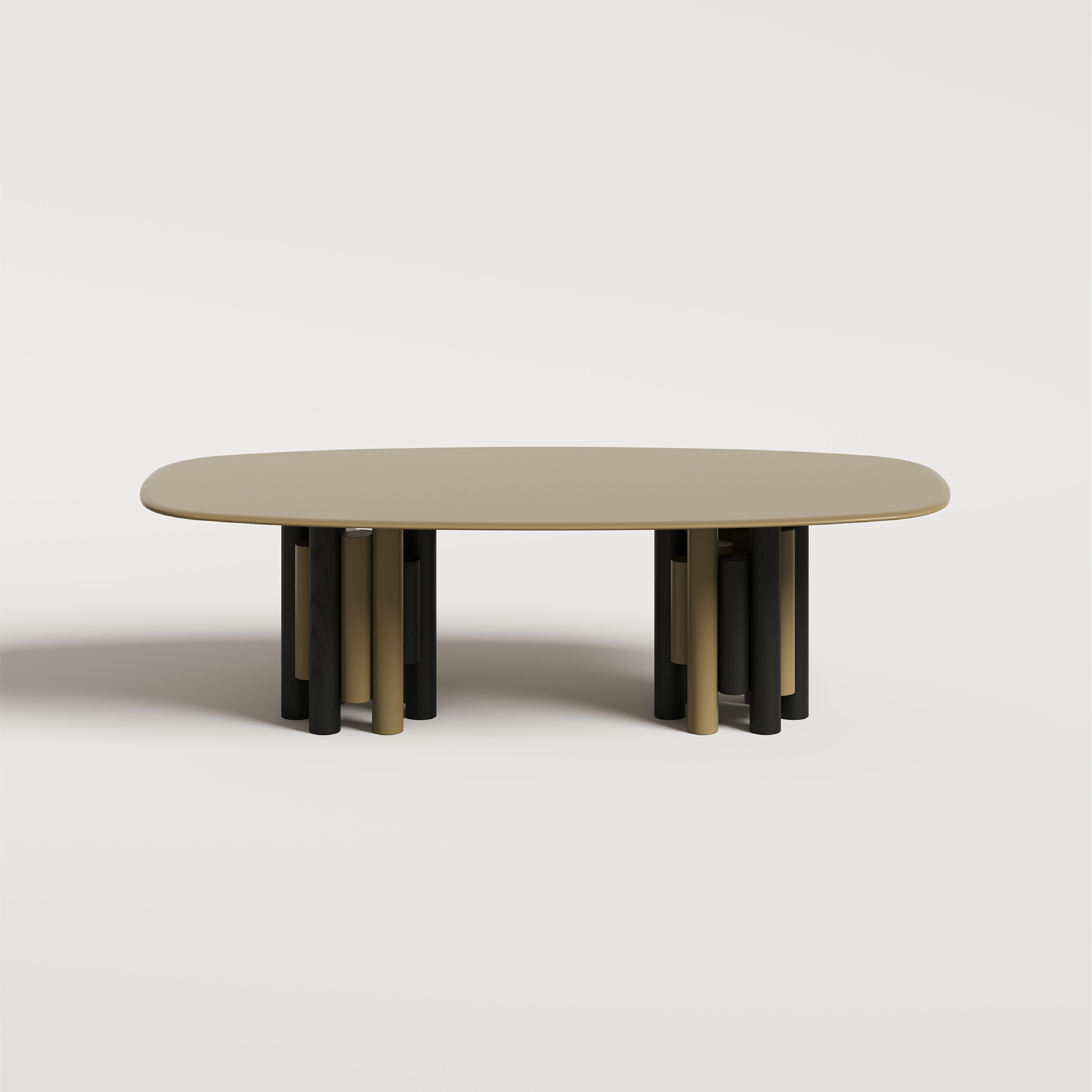 Pillar Bliss - Oval Dining Table