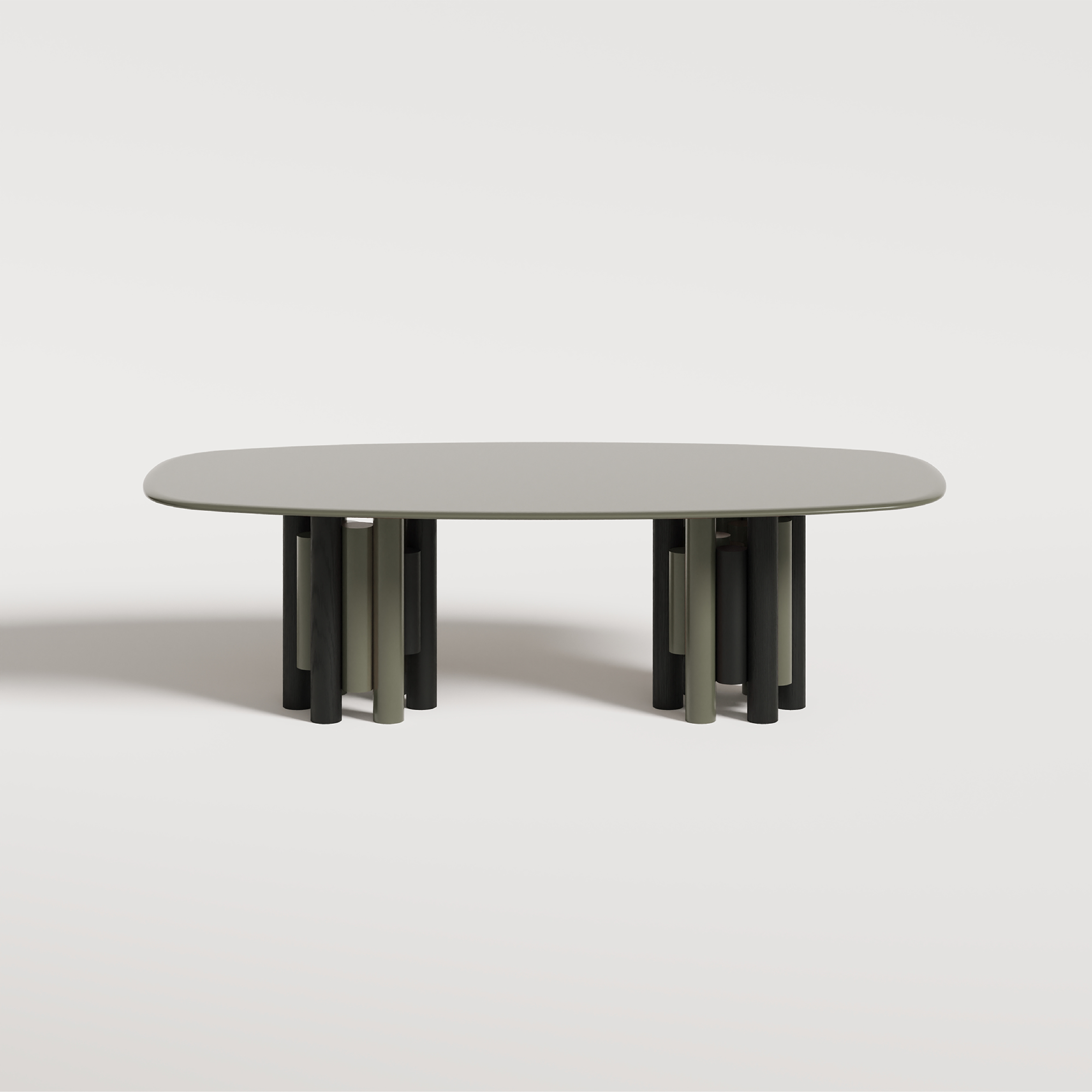 Pillar Bliss - Oval Dining Table
